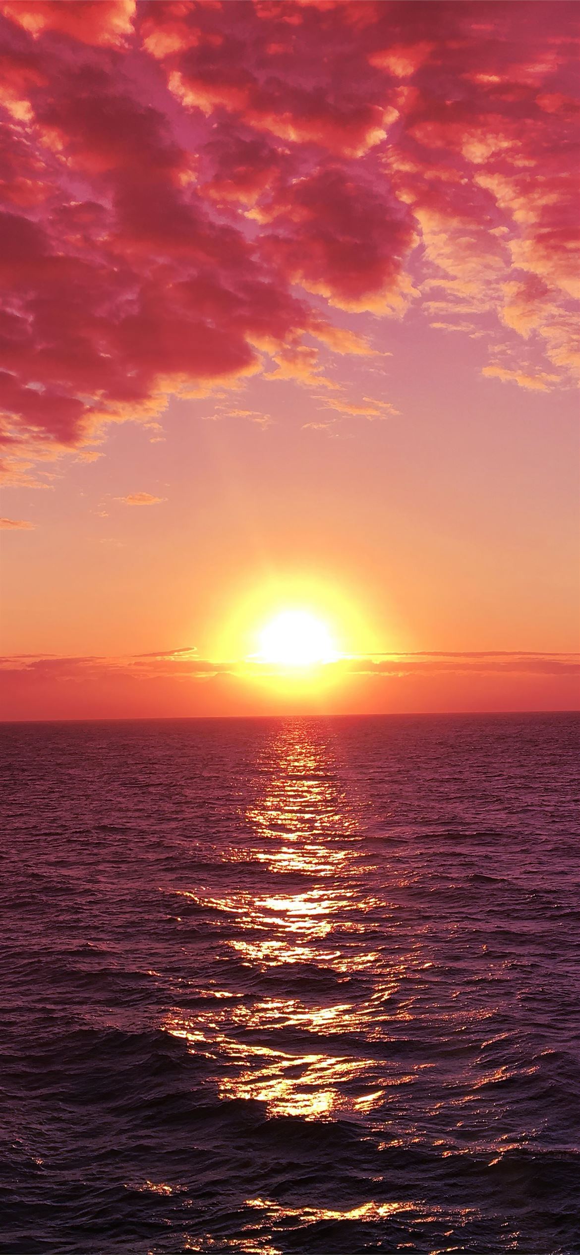 sunrises red sky pink sky iPhone 12