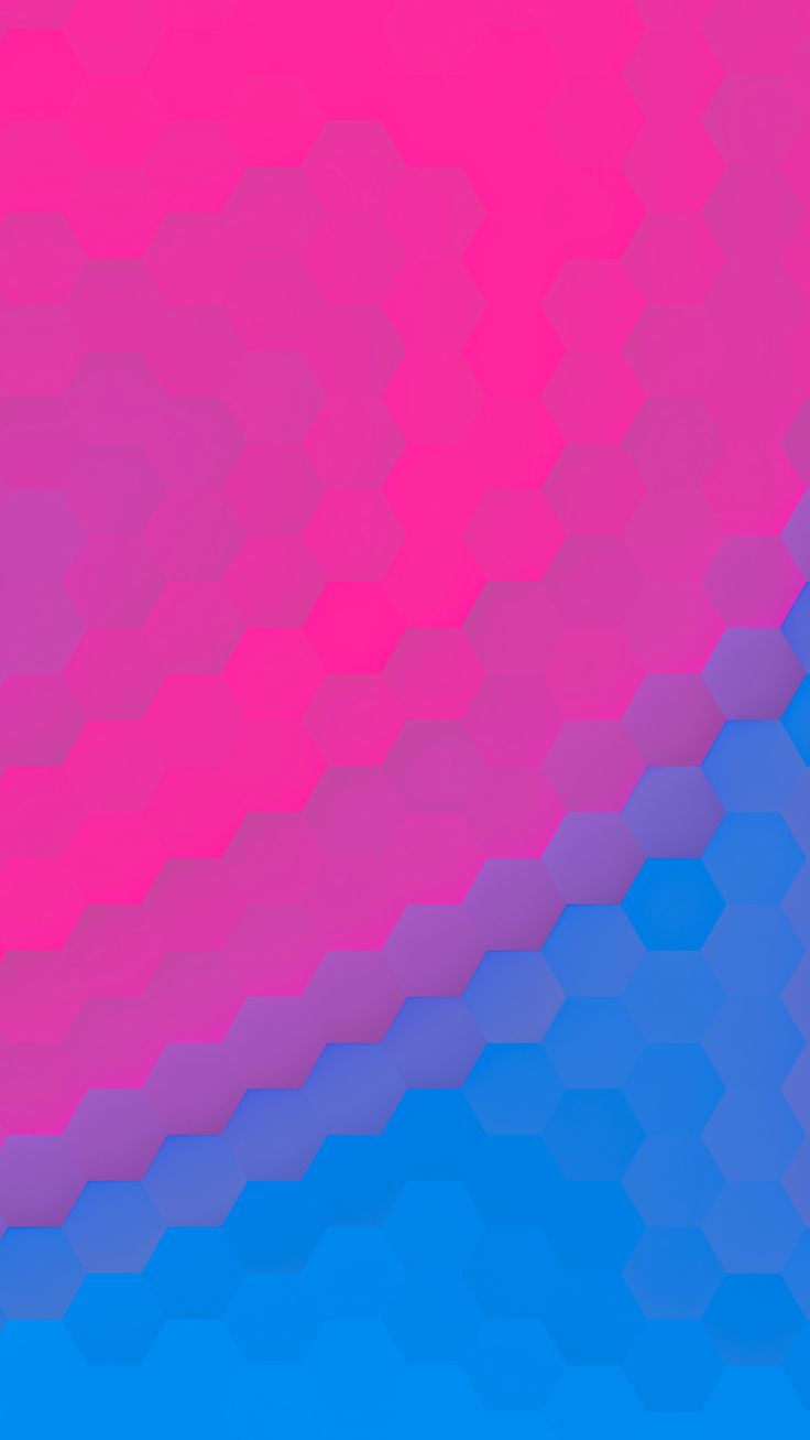 Simple phone wallpaper pink and blue