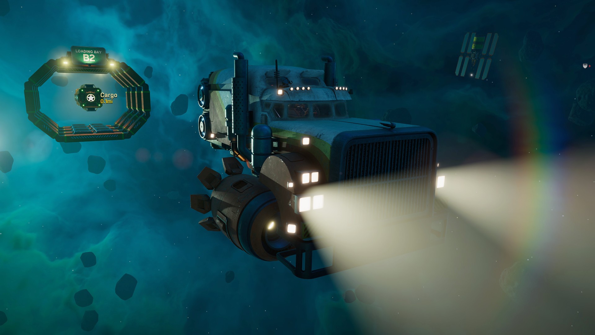 Star Trucker is a unique trucking sim