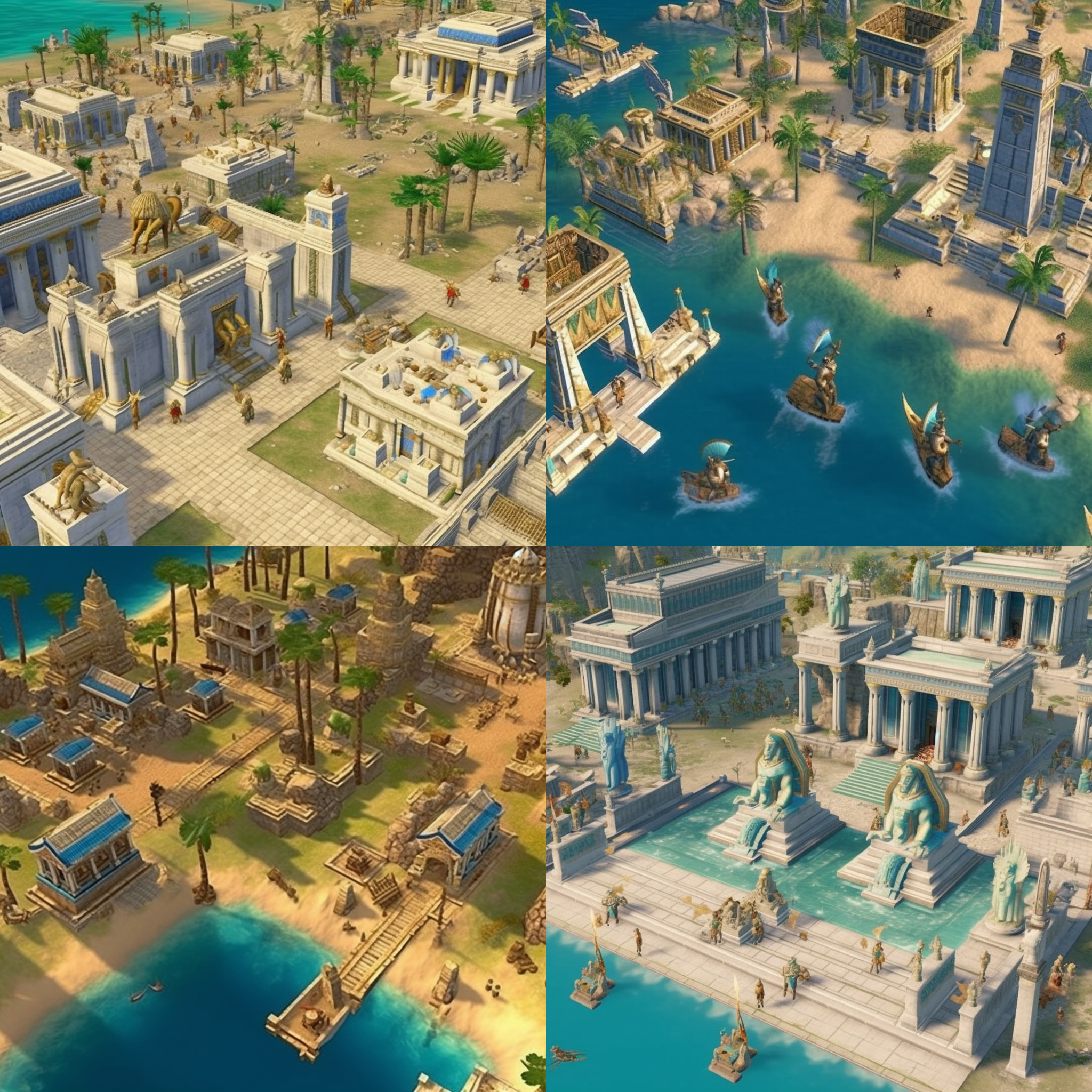 Midjourney imagines AoM:Retold to be