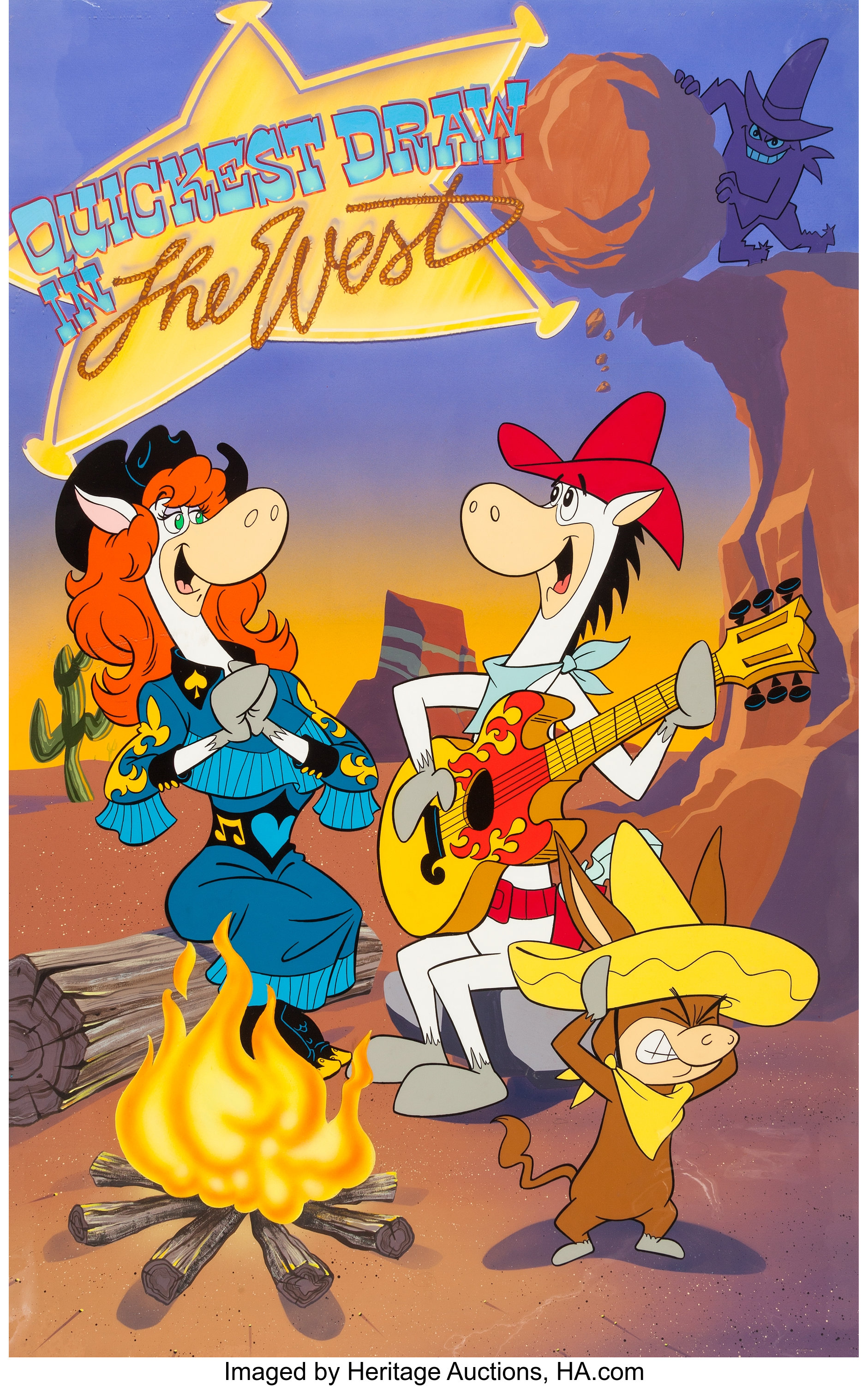 Quick Draw McGraw and Baba Louie Pitch