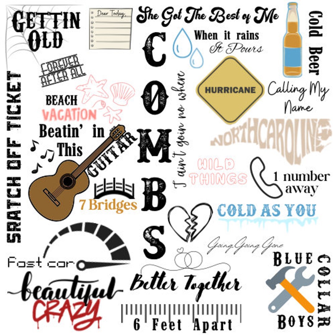 Luke Combs Lyrics Wallpapers - Wallpaper Cave