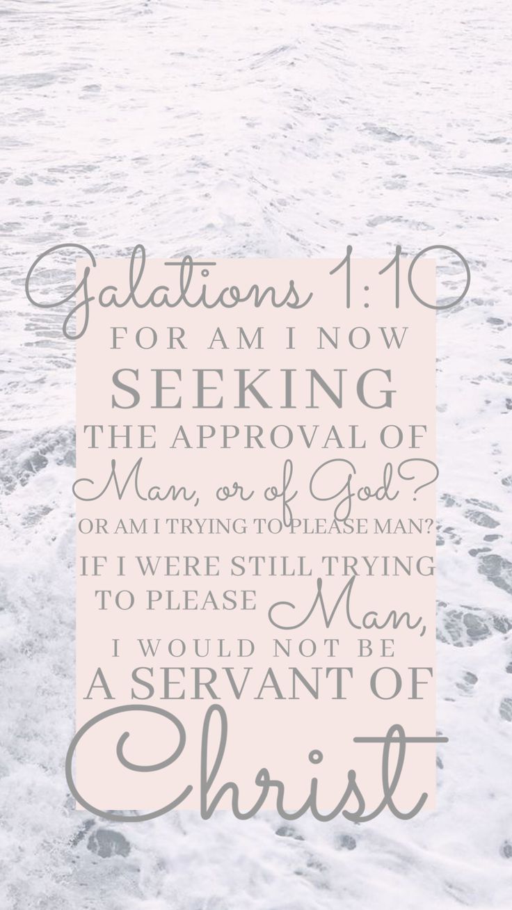 Galatians 1:10 Wallpaper Background IPhone