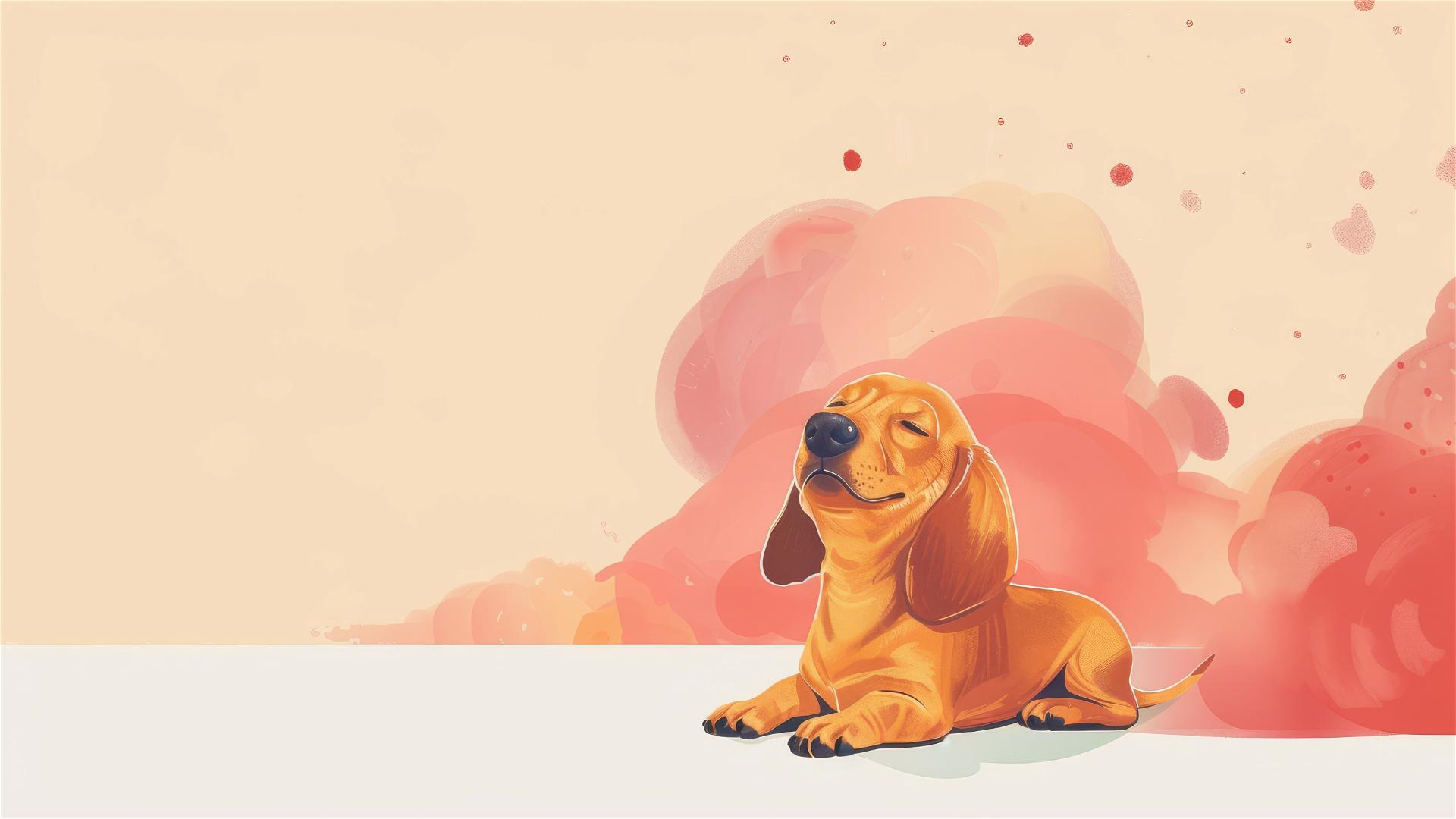 4K HD Wallpaper: happy puppy