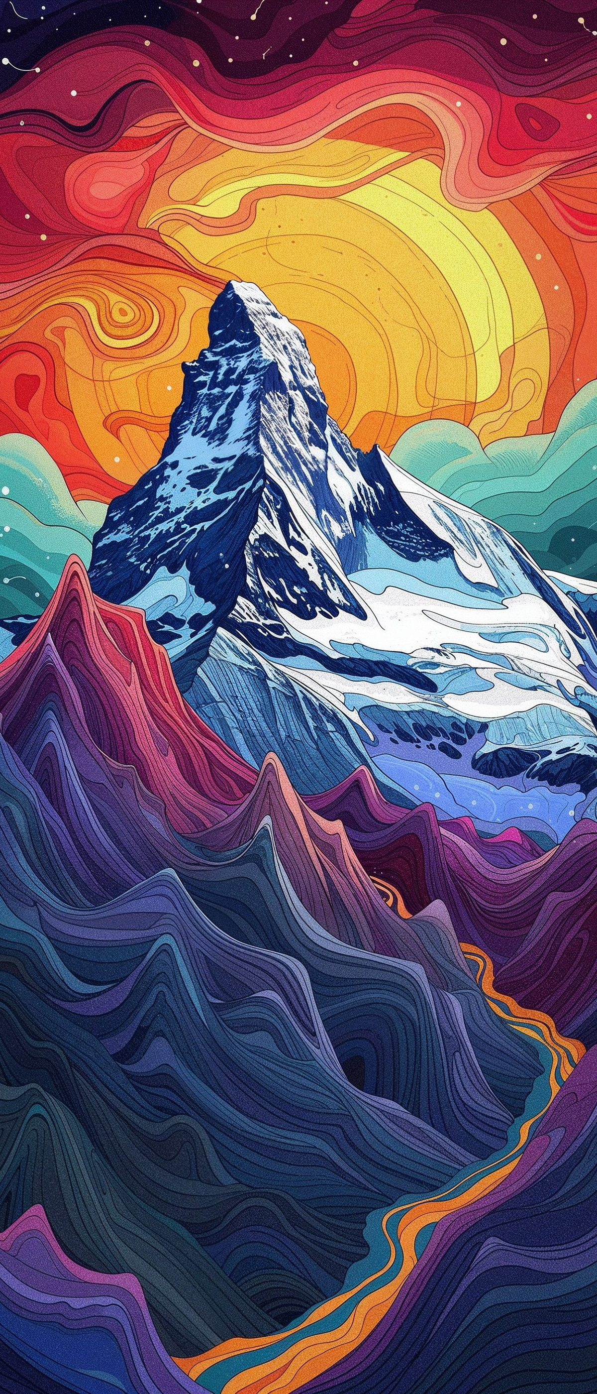 AI Generated Cloud Wallpaper For IPhone