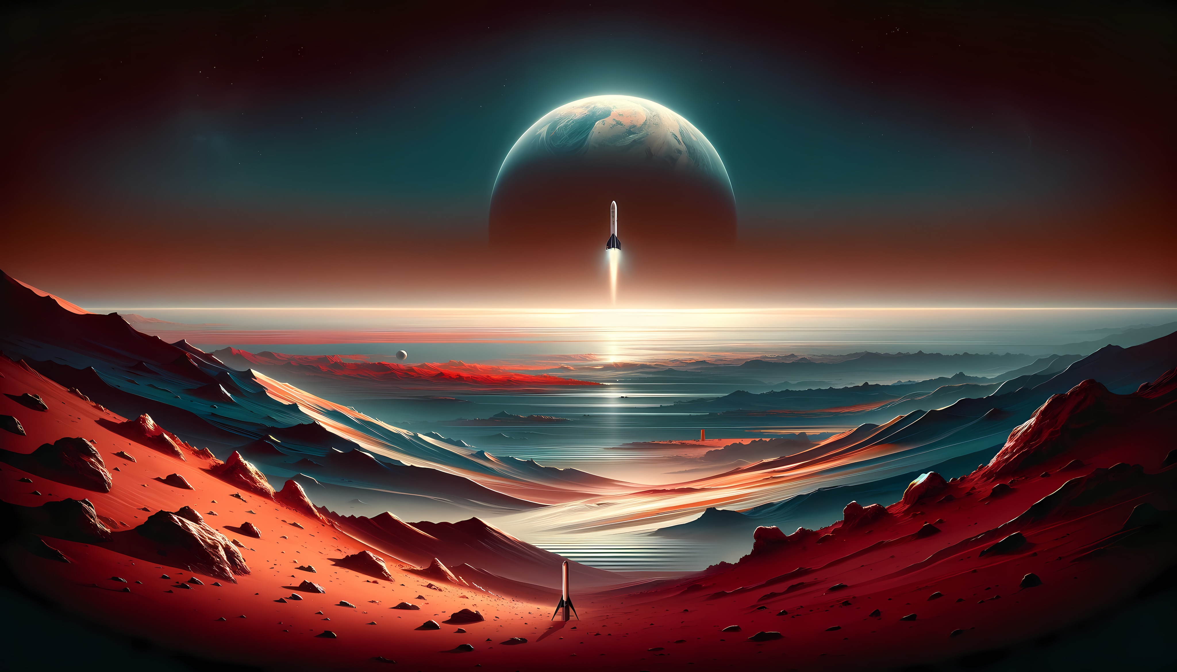 AI Generated Wallpaper · DillonBaird.io