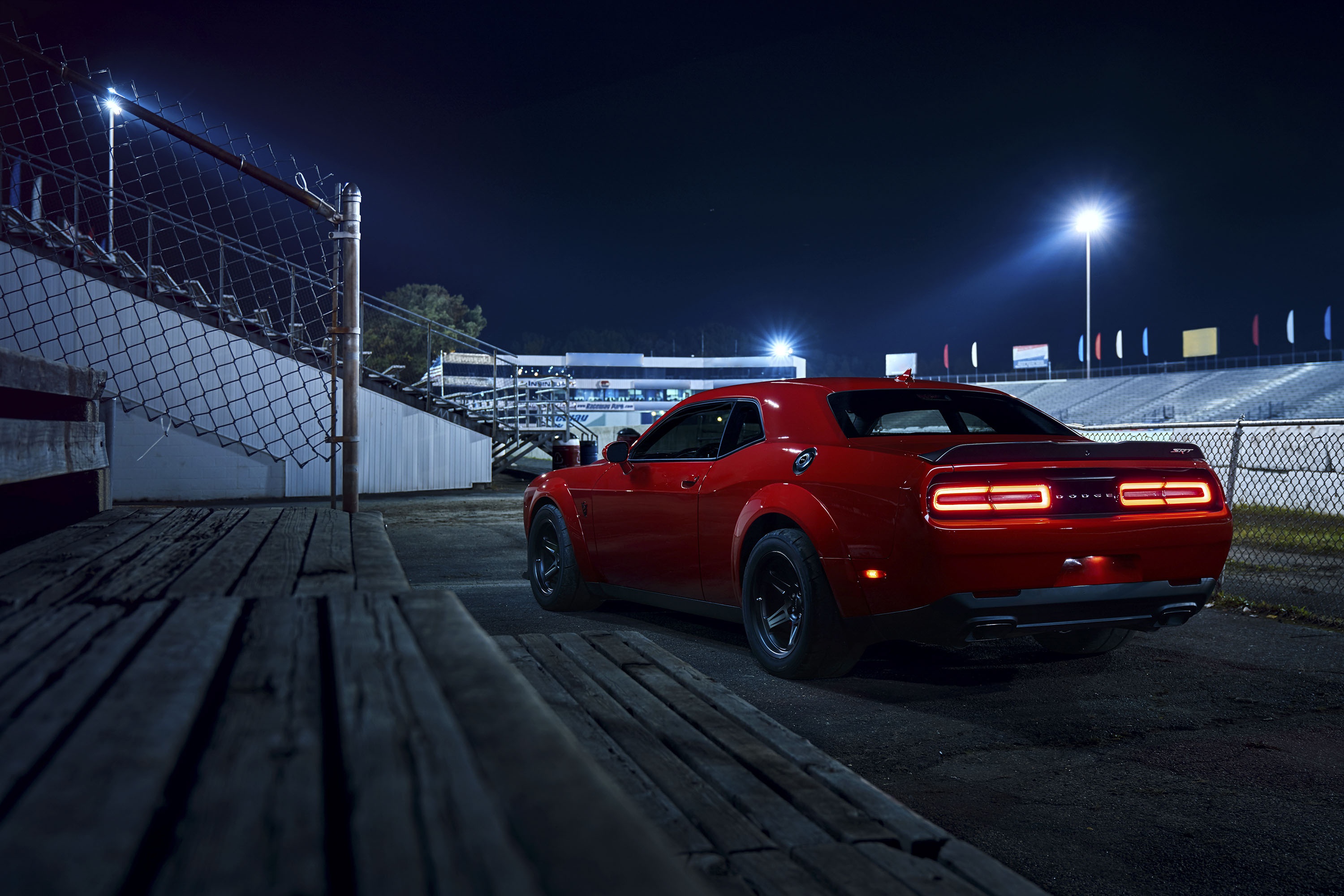 Wallpaper Challenger, red, sportcar