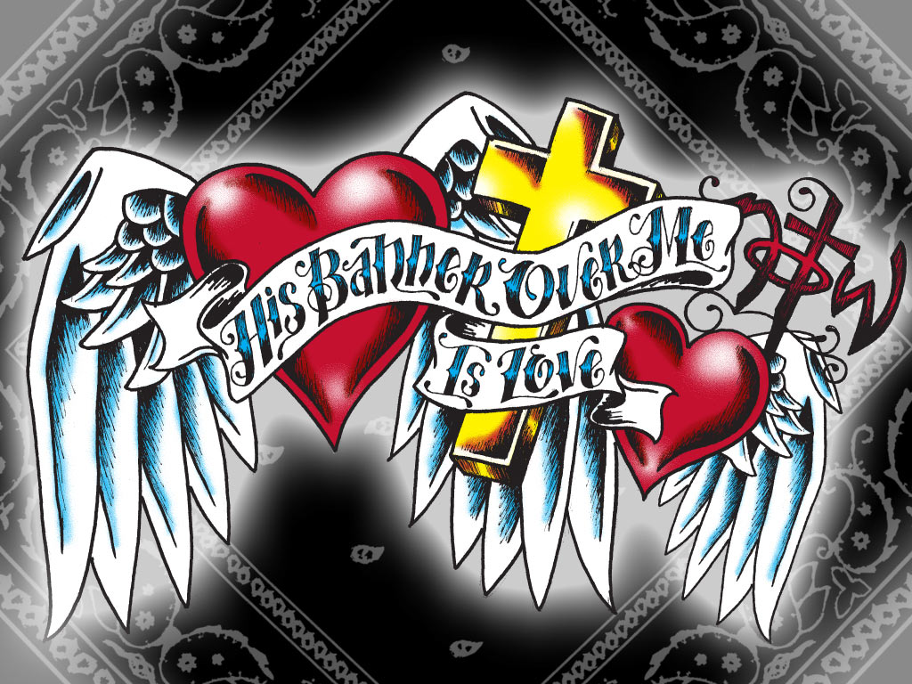 Heart & Cross PC Wallpaper. Like these