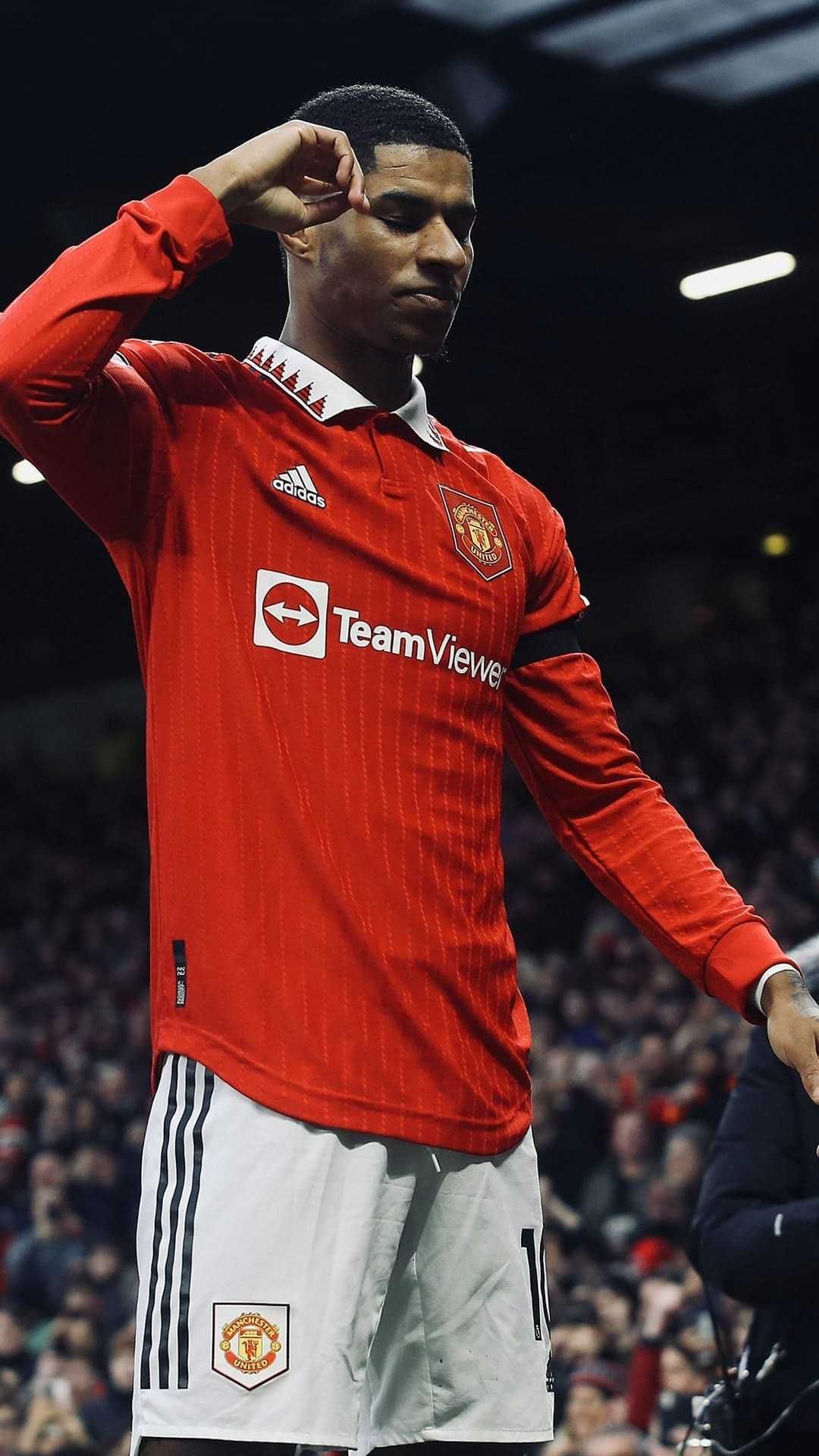 Rashford Celebration Background