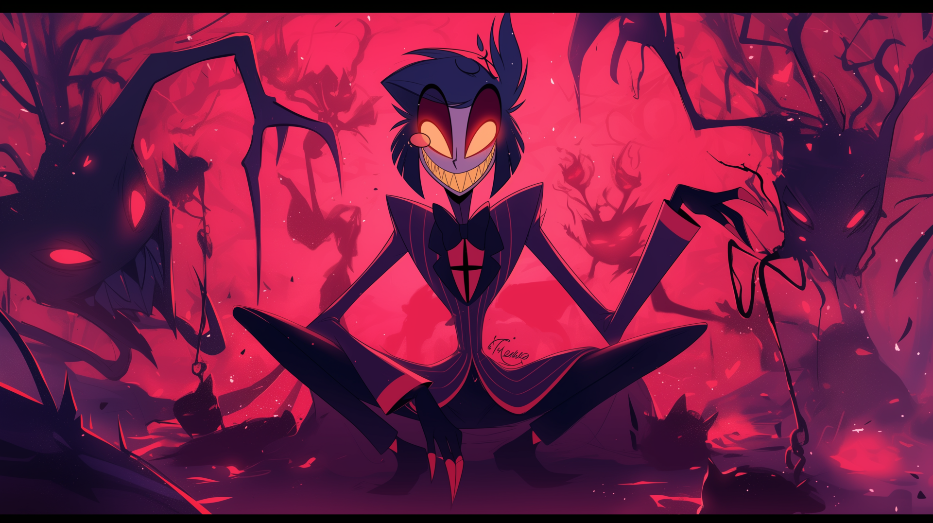 Dark Hazbin Hotel Computer Wallpapers - Wallpaper Cave