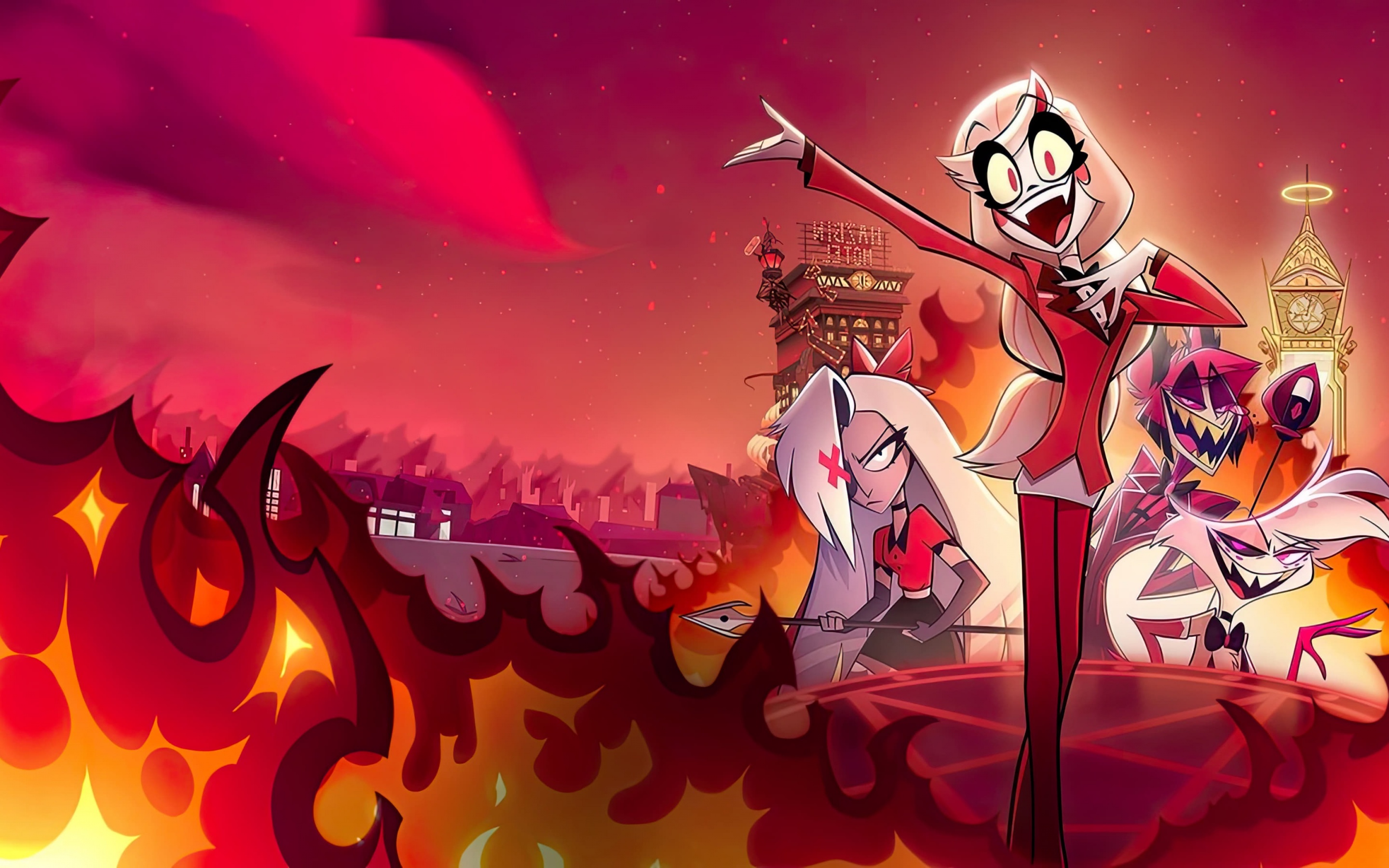 Dark hazbin hotel computer wallpapers wallpaper cave
