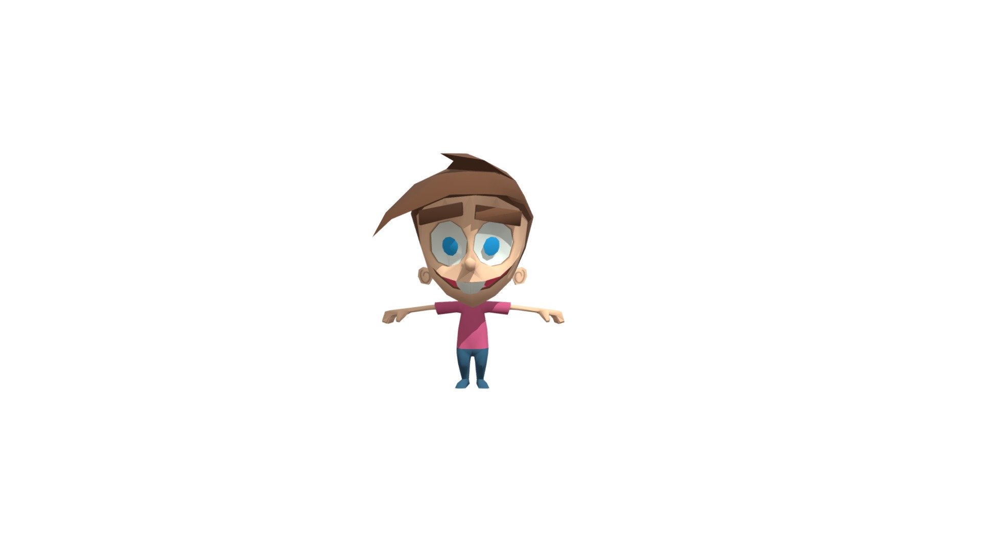 Timmy Turner Free 3D model