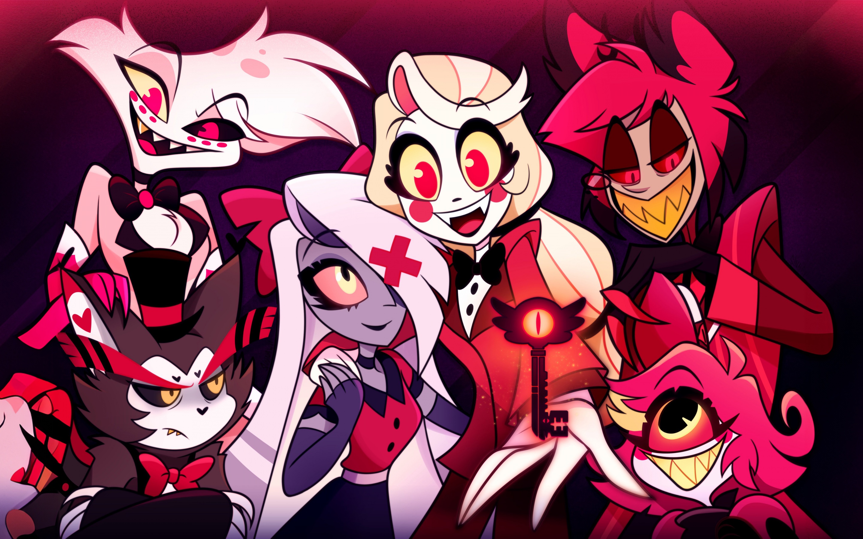 Hazbin Hotel Wallpaper 4K, TV series, 5K