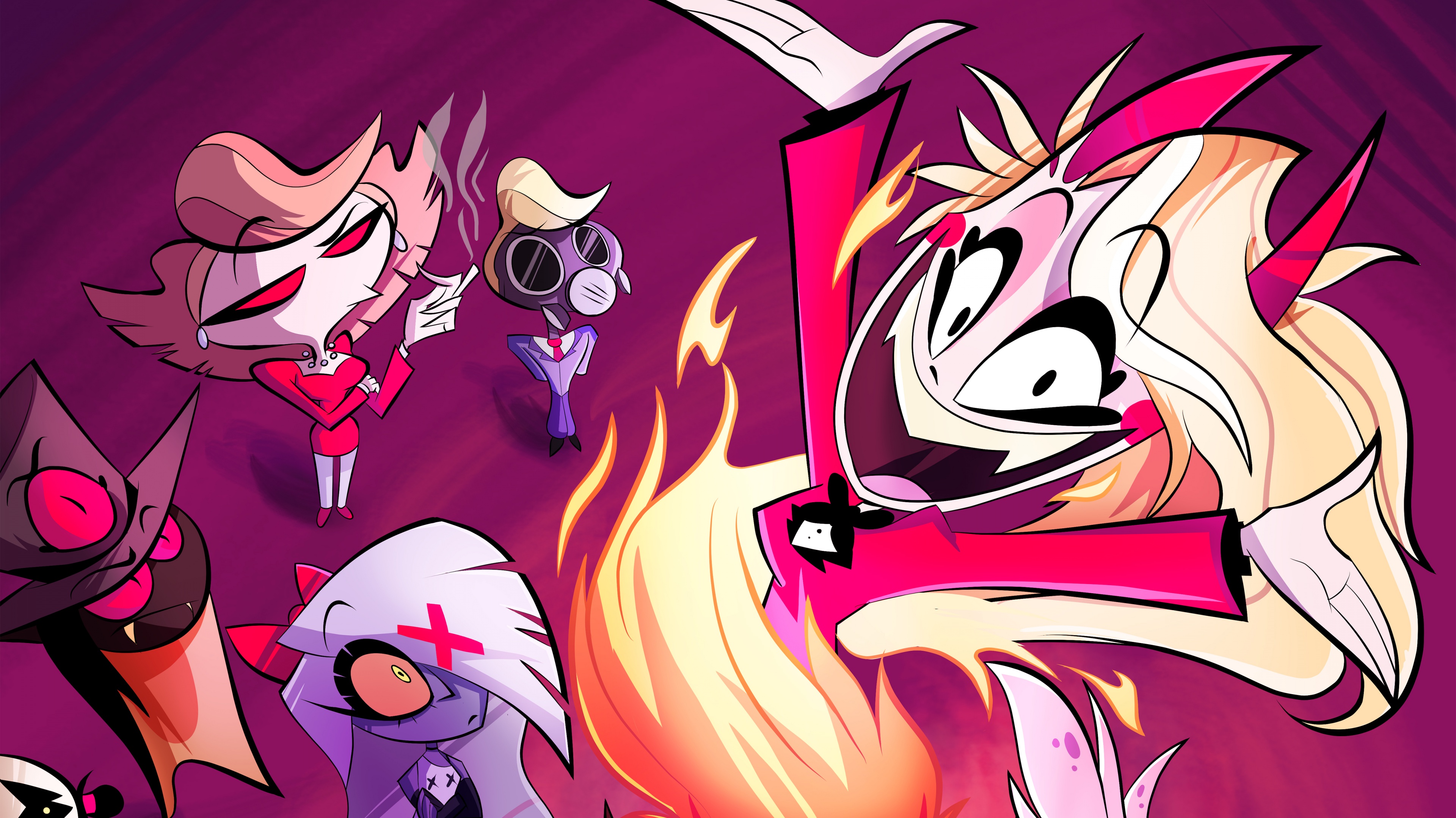 Hazbin Hotel Wallpaper 4K, 5K, TV series