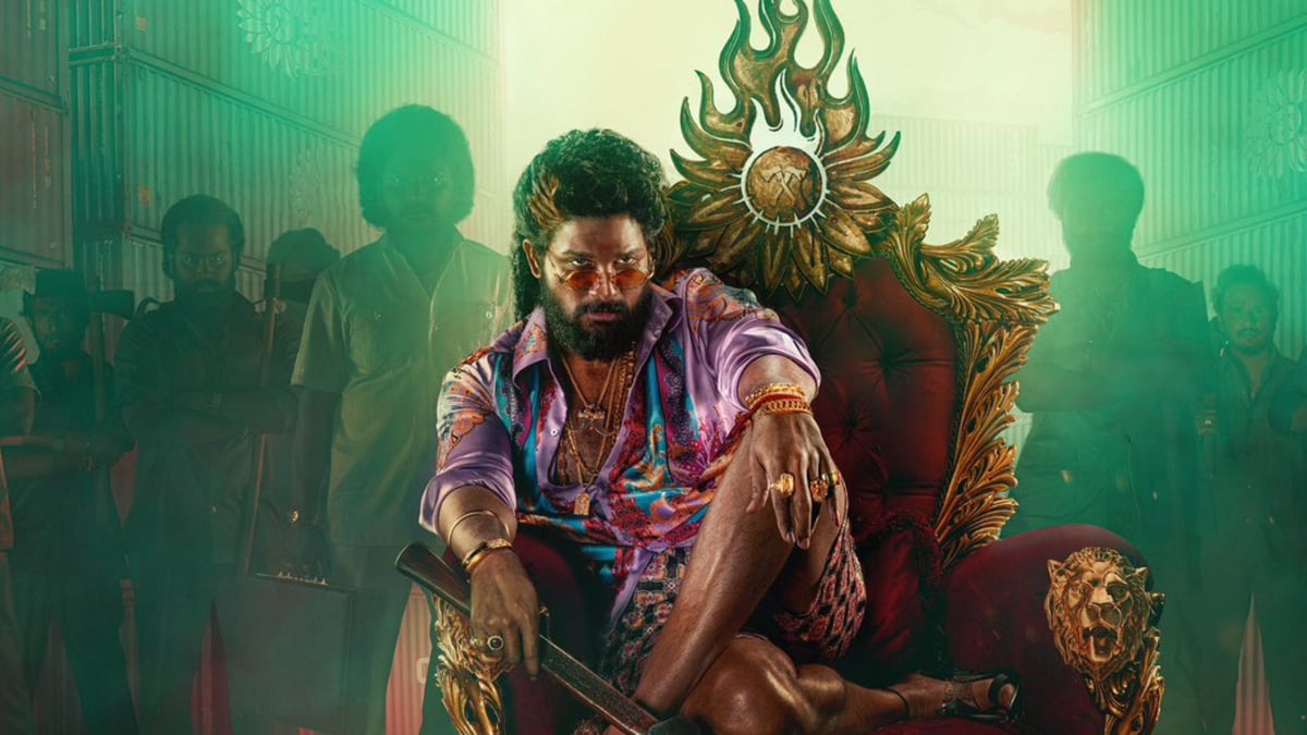 new poster of Allu Arjun from Pushpa 2