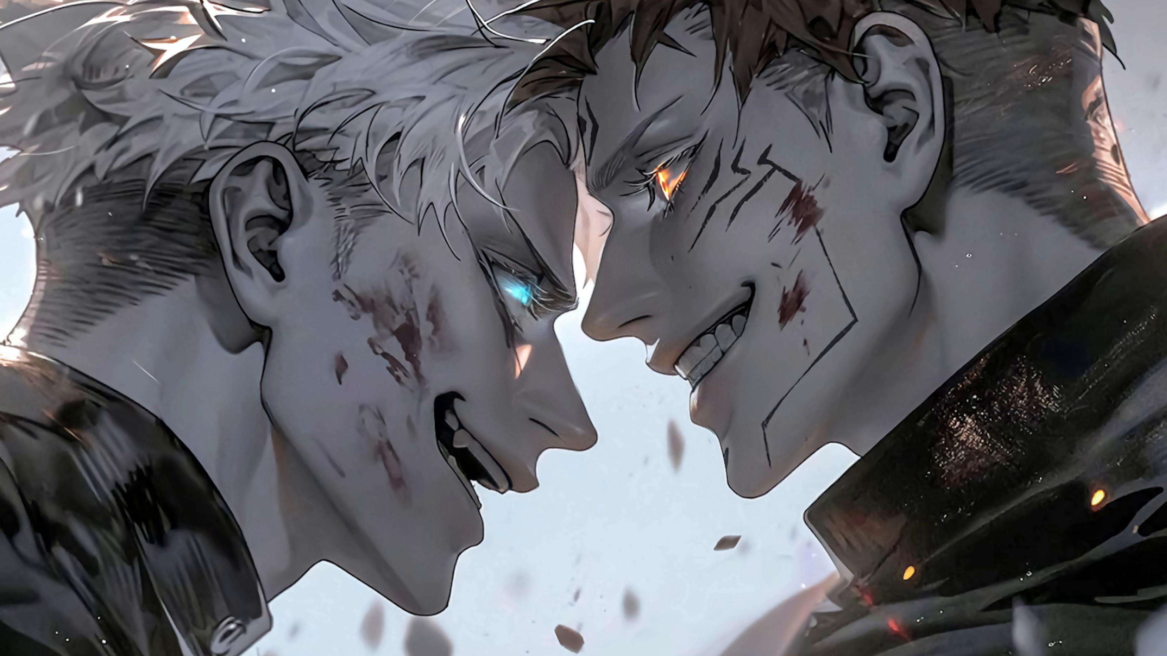 Fierce Gojo vs Sukuna Live Wallpaper