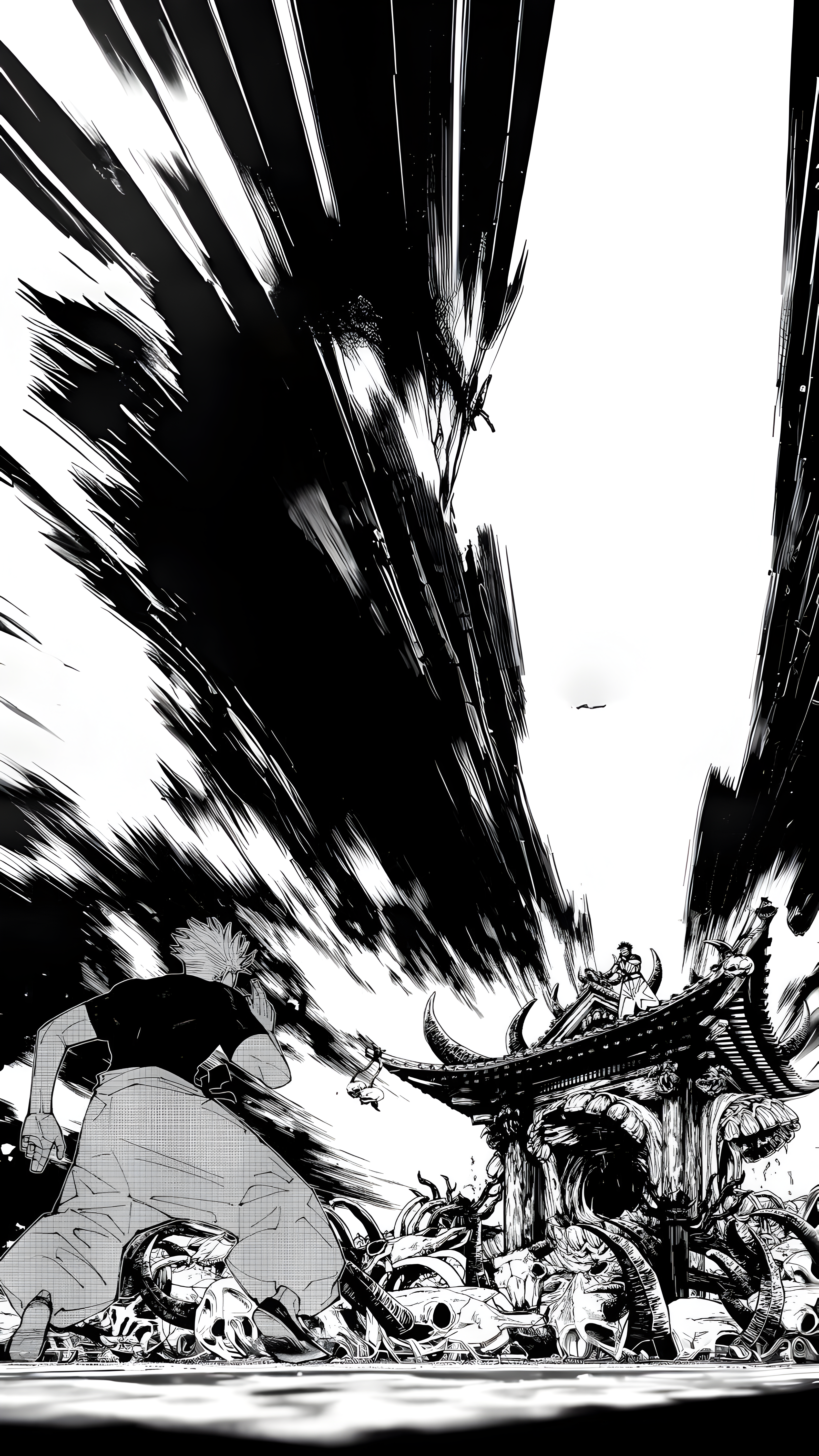 Gojo vs Sukuna Kaisen Manga