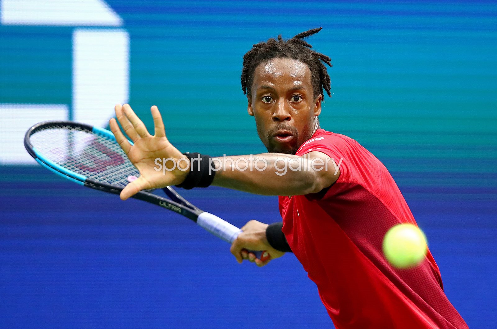 Gael Monfils France forehand US Open