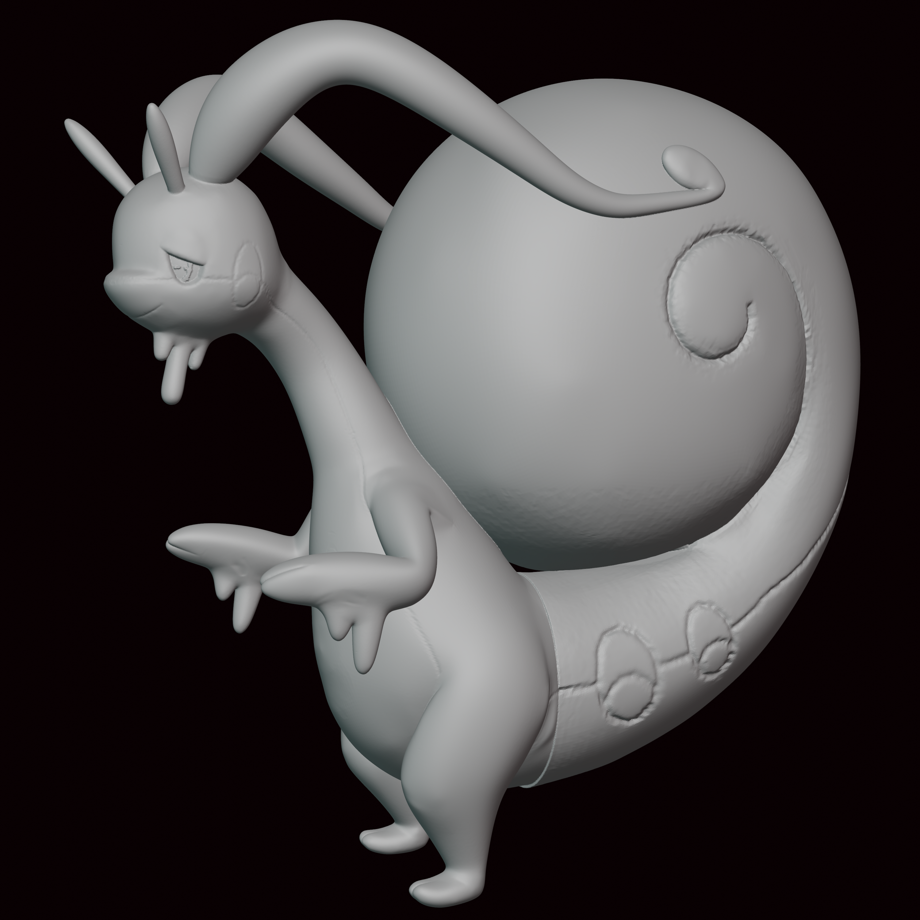 STL file Hisuian Goodra Pokemon Legends