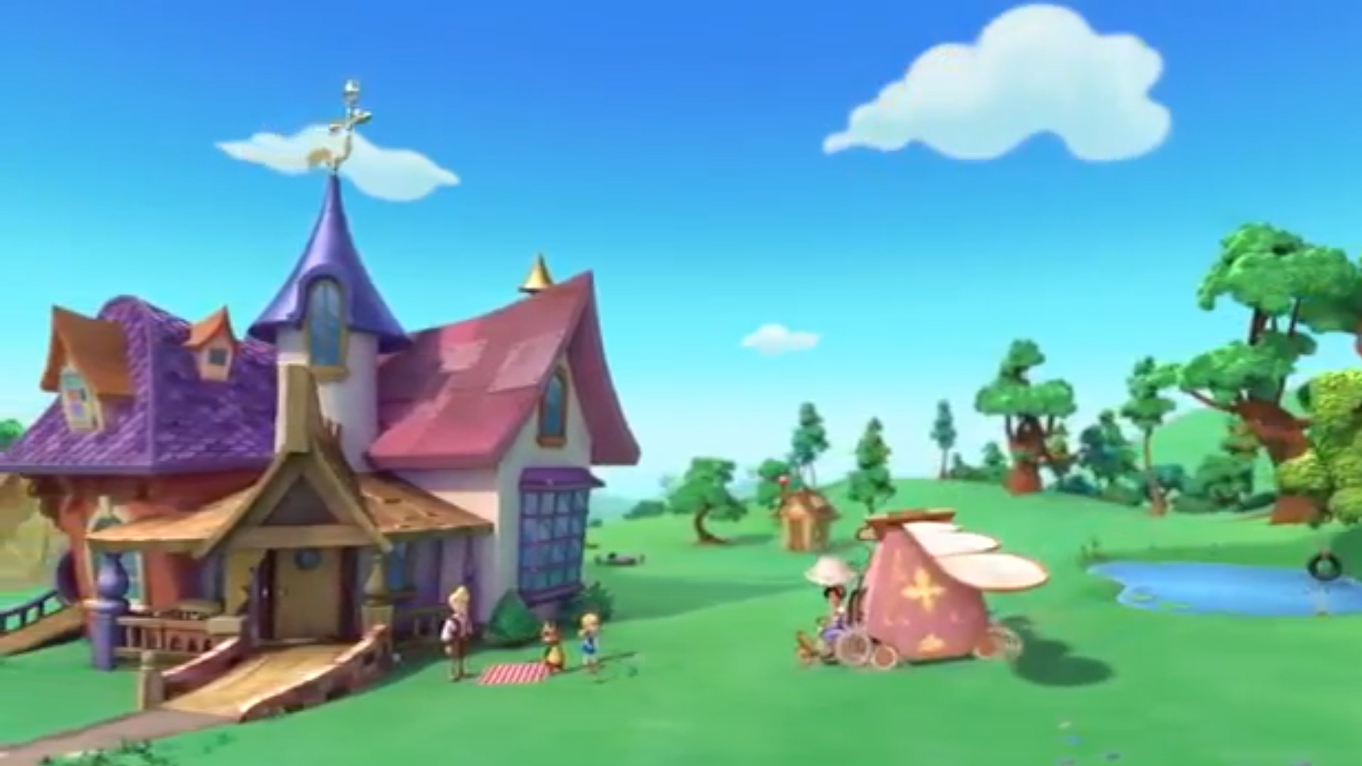 Goldie and Bear season 2 Bear house