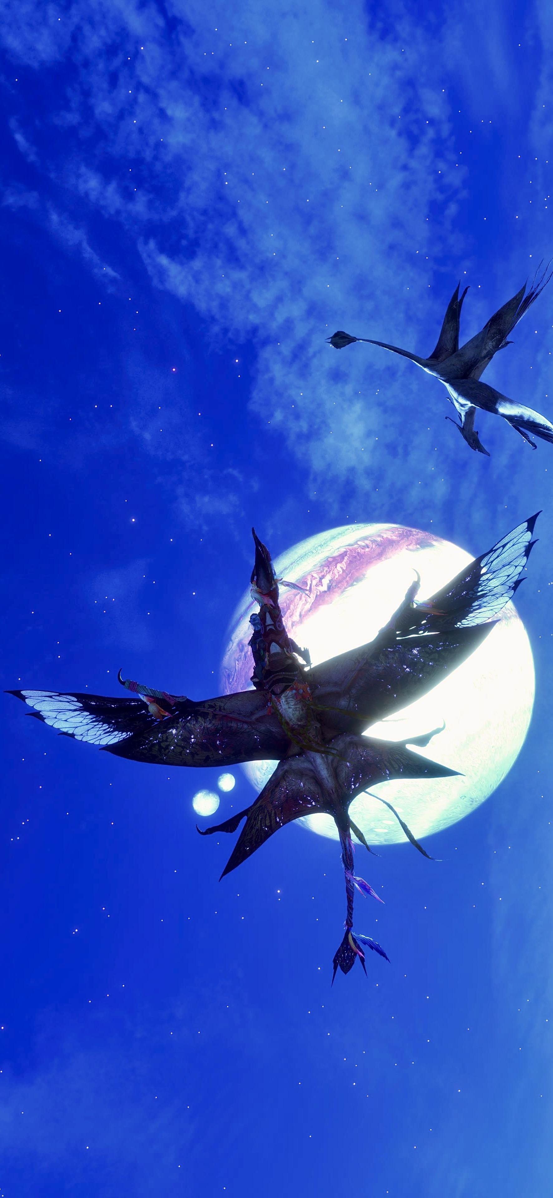 some Ikran wallpaper for my phone