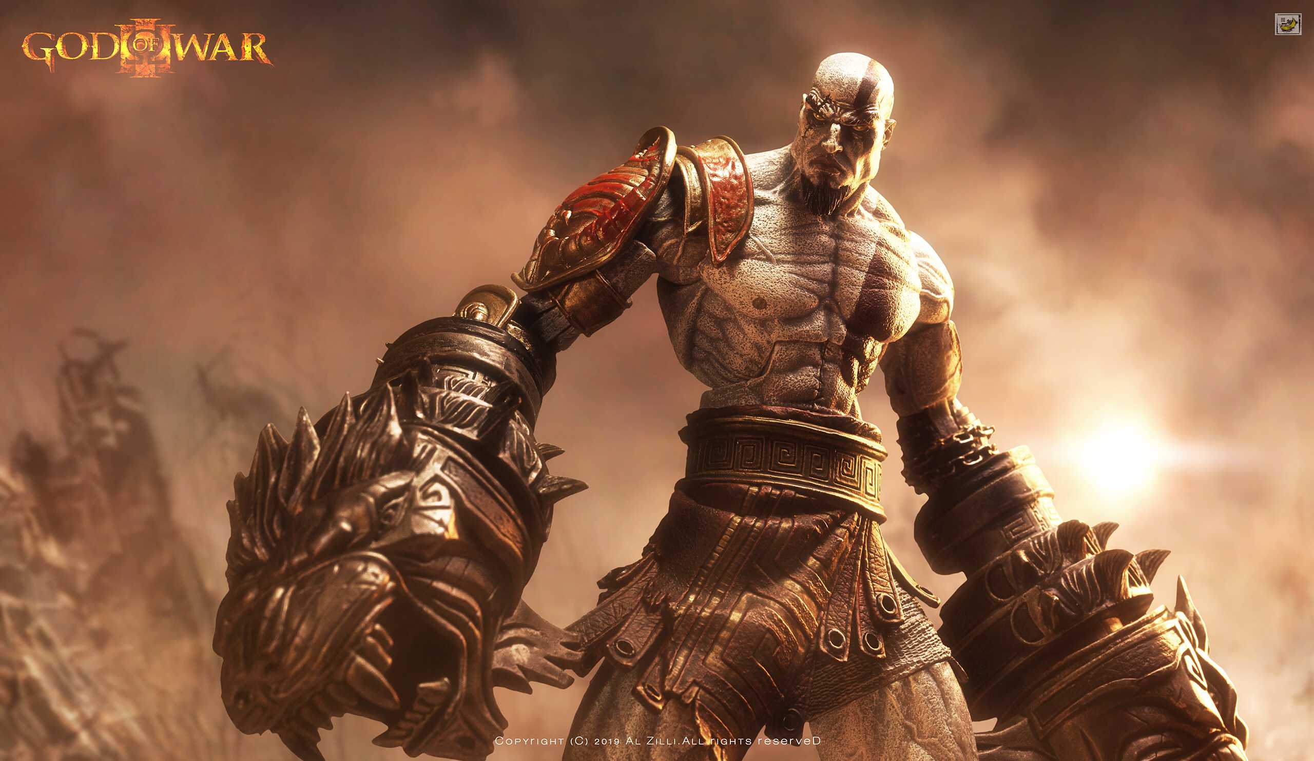 God Of War III Kratos