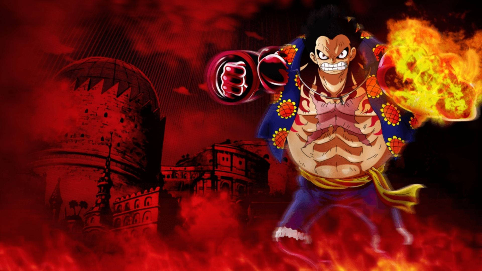 Luffy Gear 4 Wallpaper