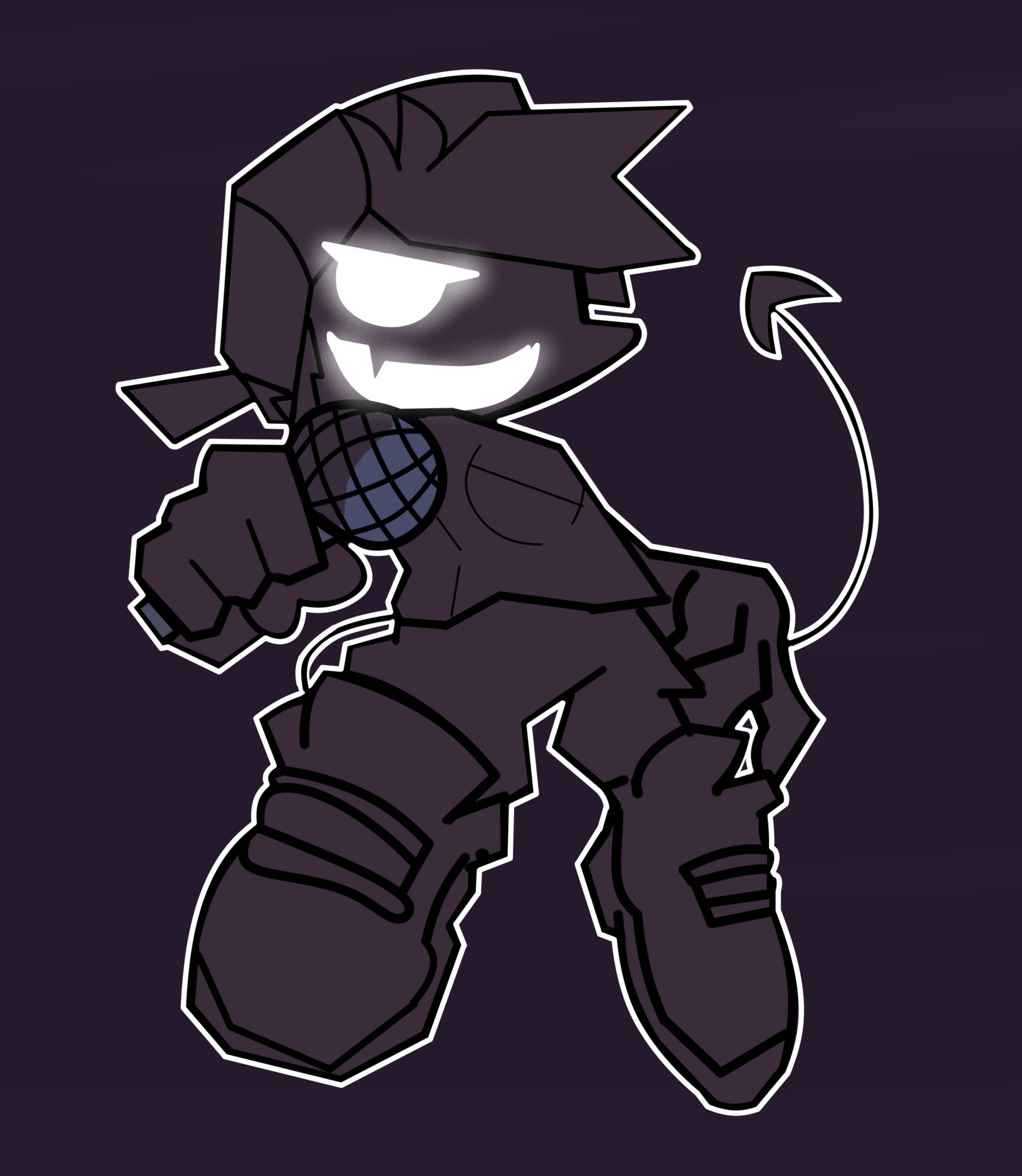 Soul BF from Friday Night Funkin