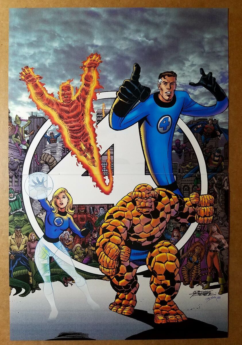 Fantastic Four Marvel Comics Poster