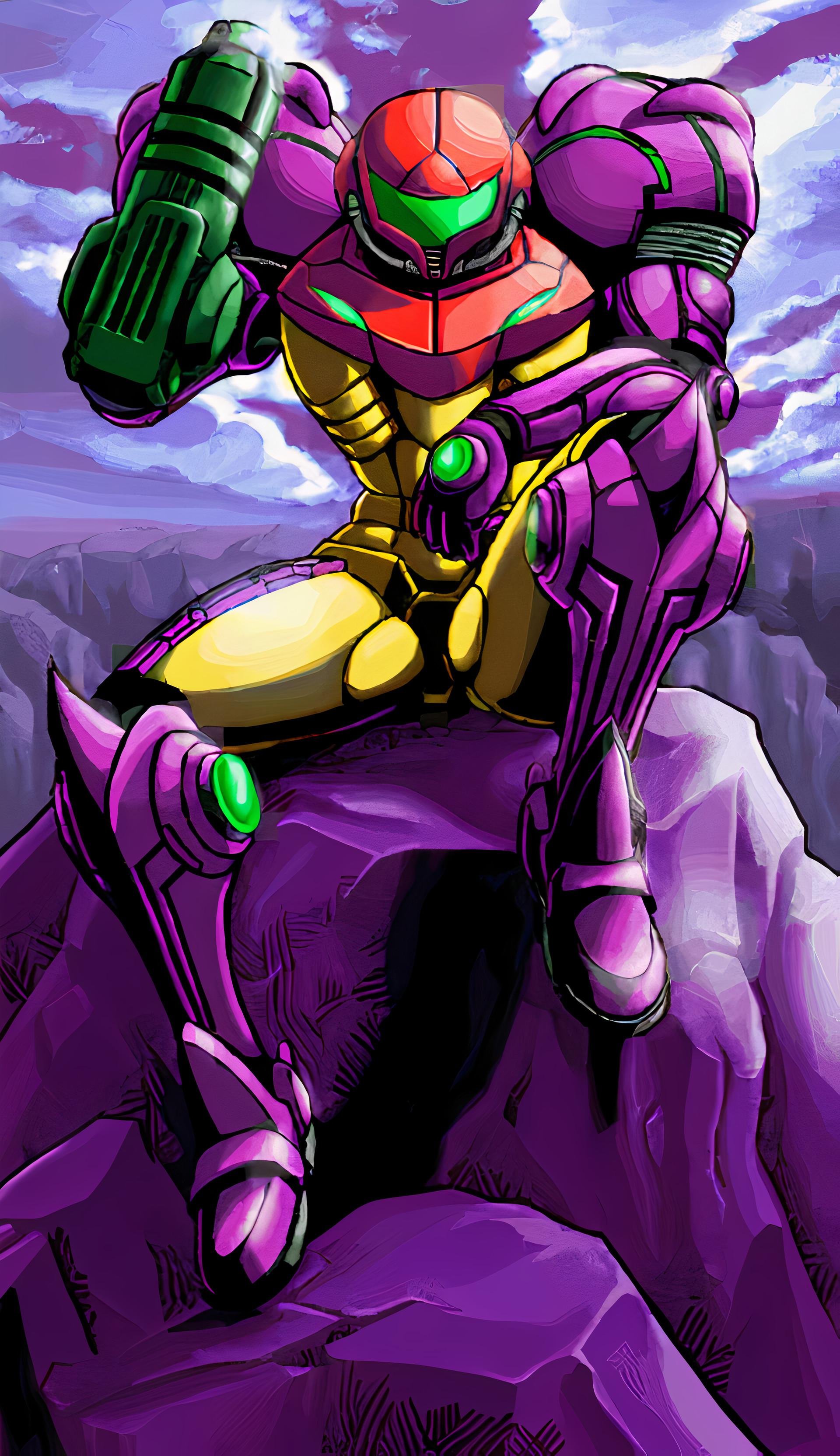 Metroid Zero Mission Ending Screens