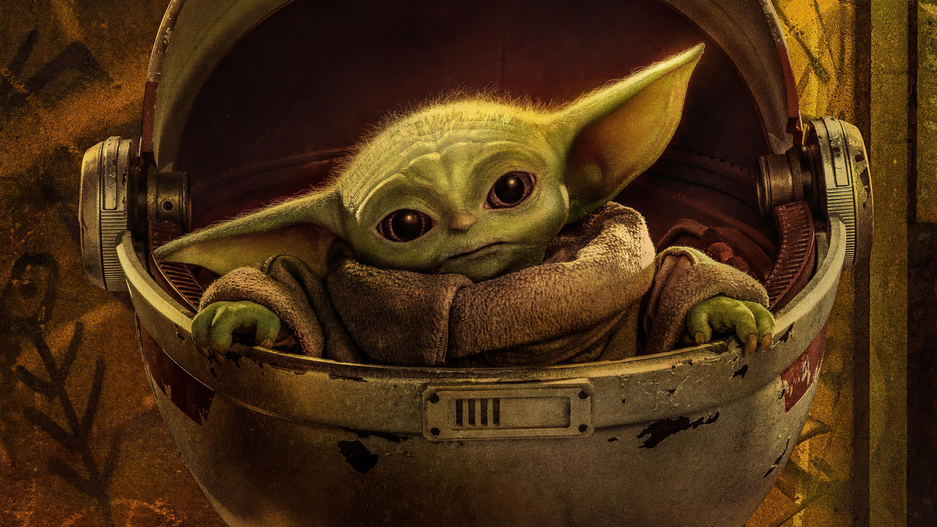 Grogu Baby Yoda 4K Ultra HD Wallpaper