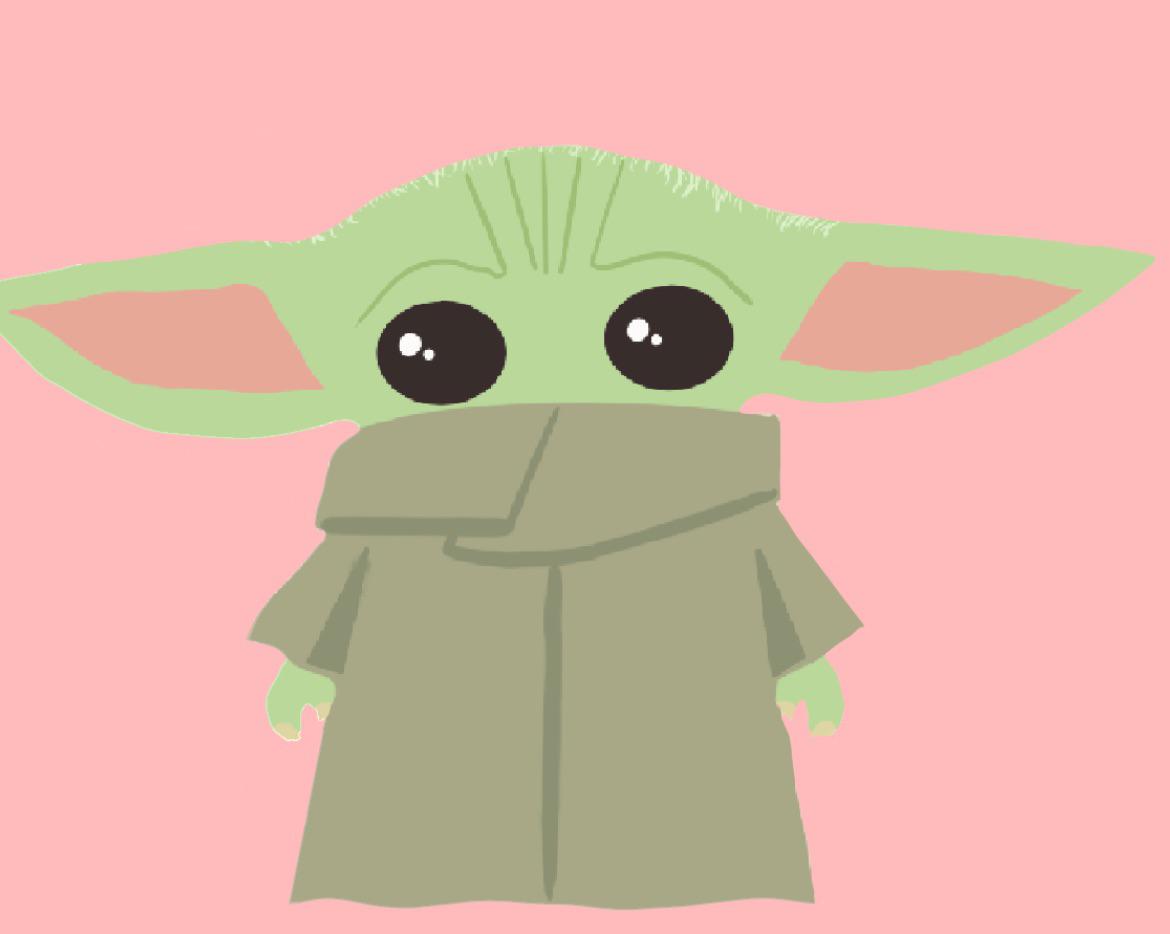 Baby yoda wallpaper for computer, r
