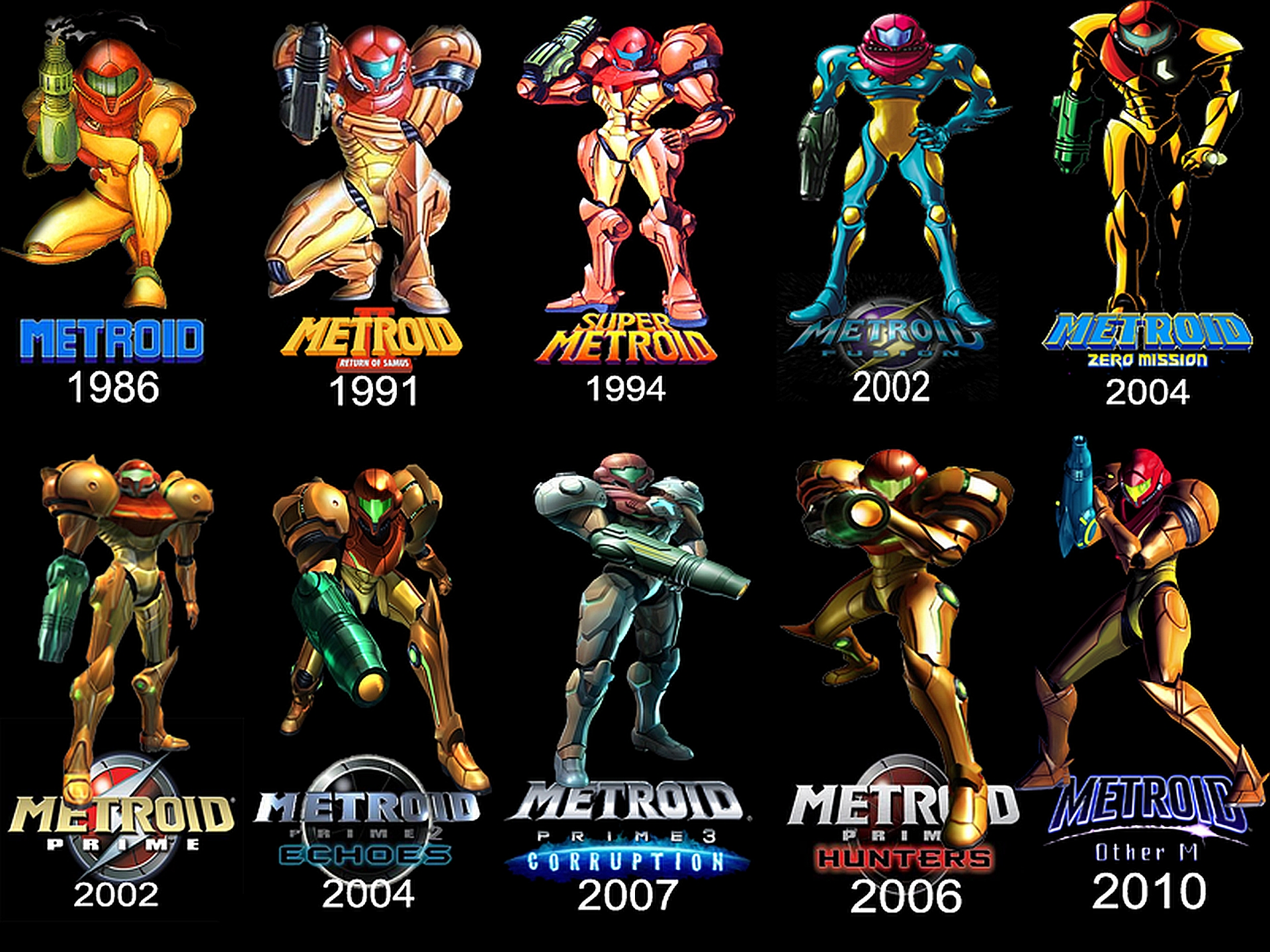 Download Video Game Metroid HD Wallpaper