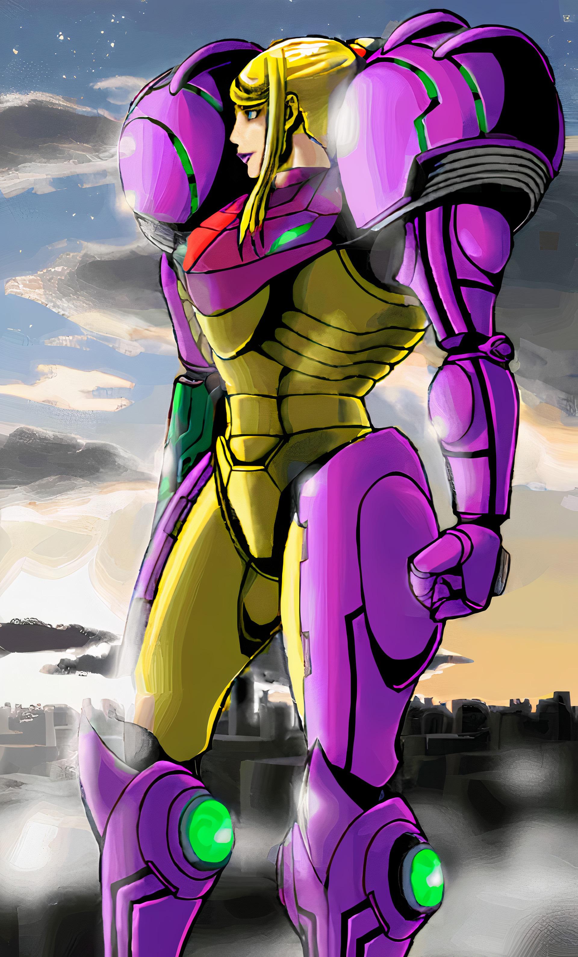 Metroid Zero Mission Ending Screens