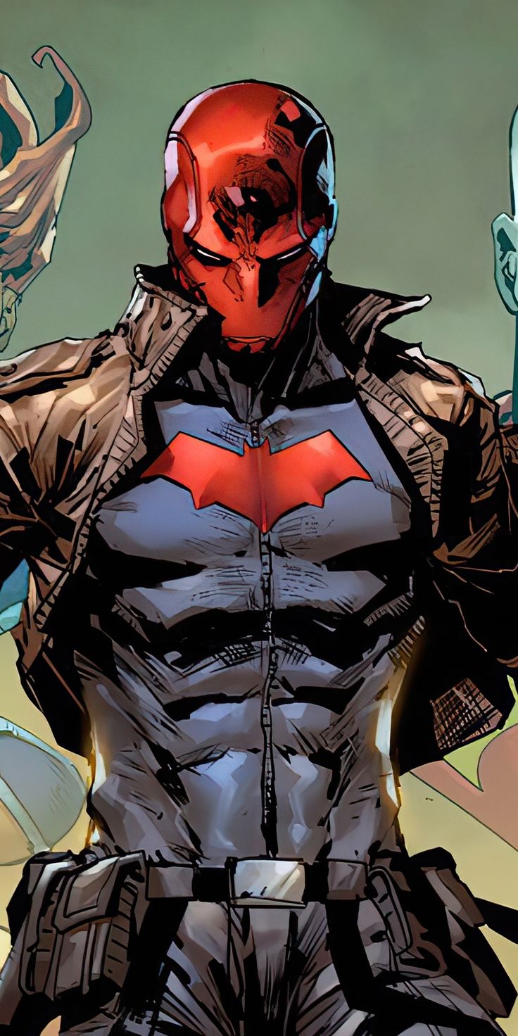 Red Hood, comic art, DC comics