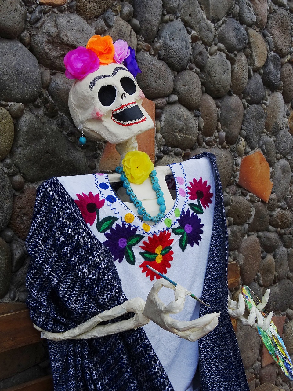 Day Of The Dead Calaca Tradition