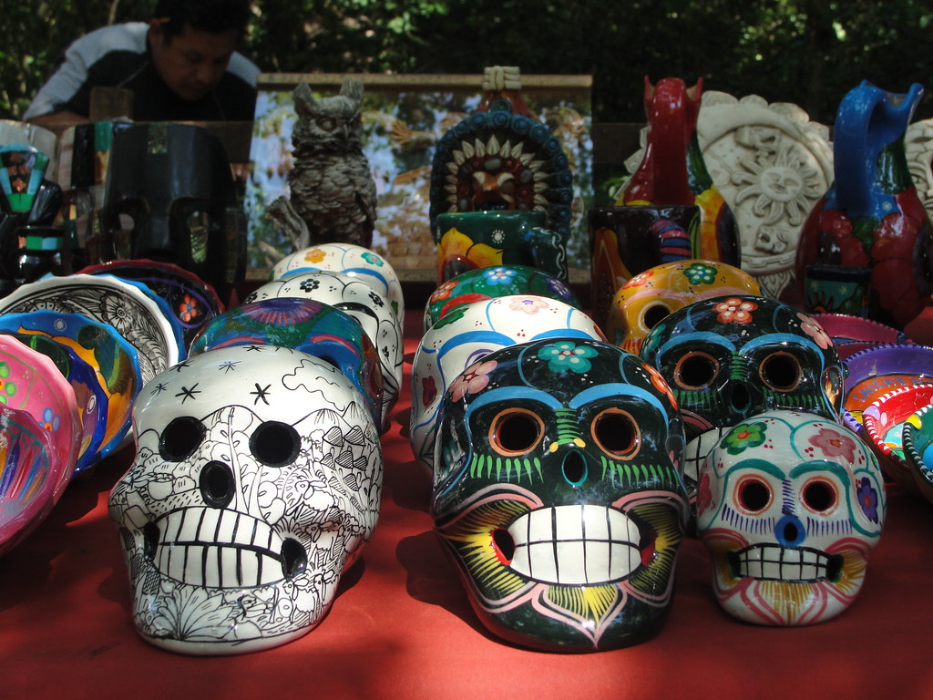 Calacas mexicanas. Arianna Bañuelos