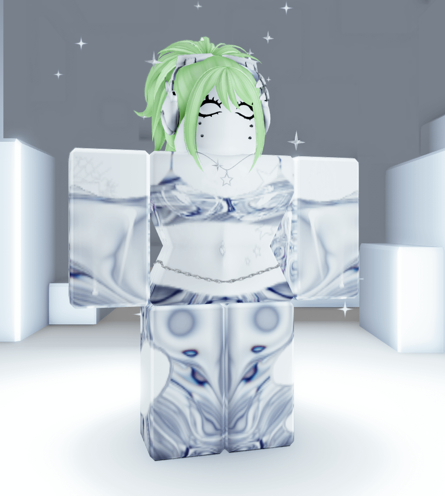 Roblox avatar based on futurism
