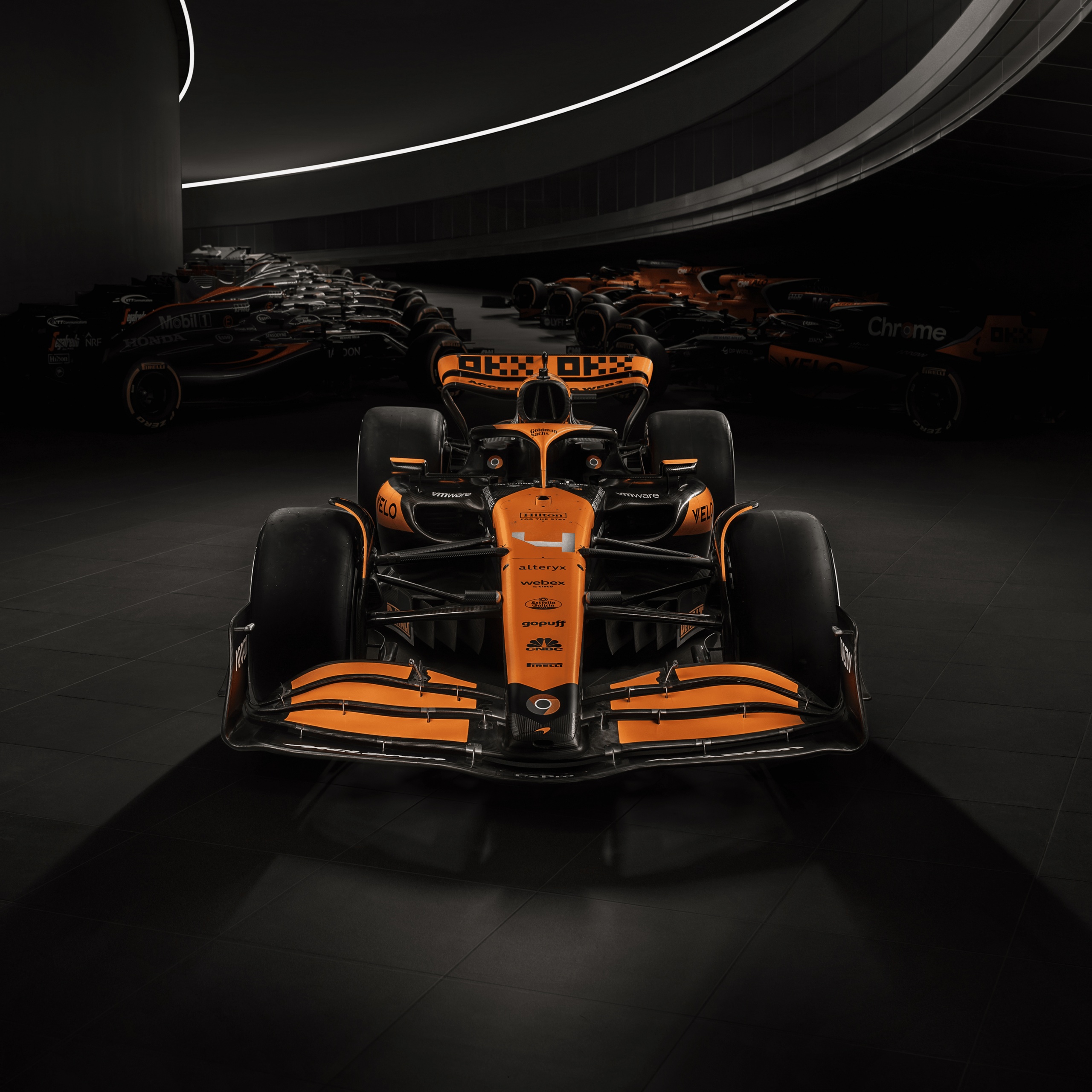 McLaren MCL38 Wallpaper 4K, F1 Cars