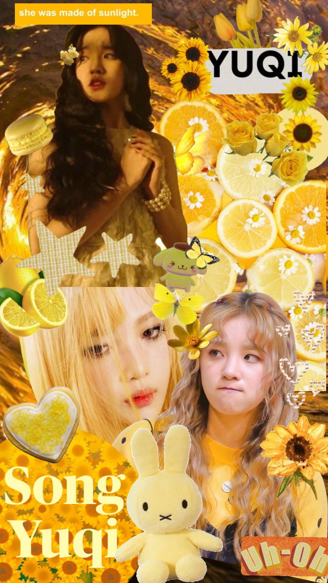 #yuqi #gidle #yellow #art