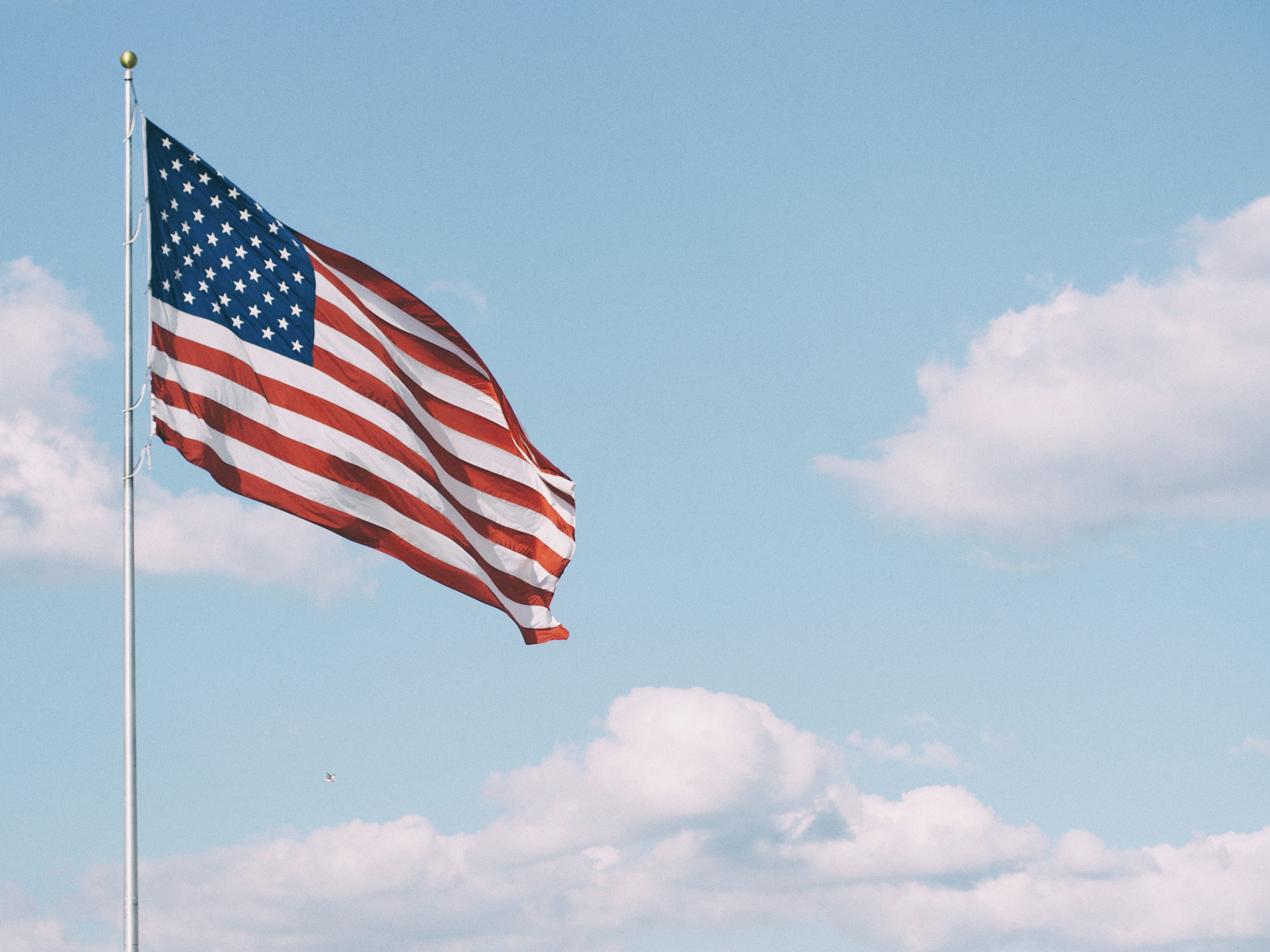 American Flag Background Image