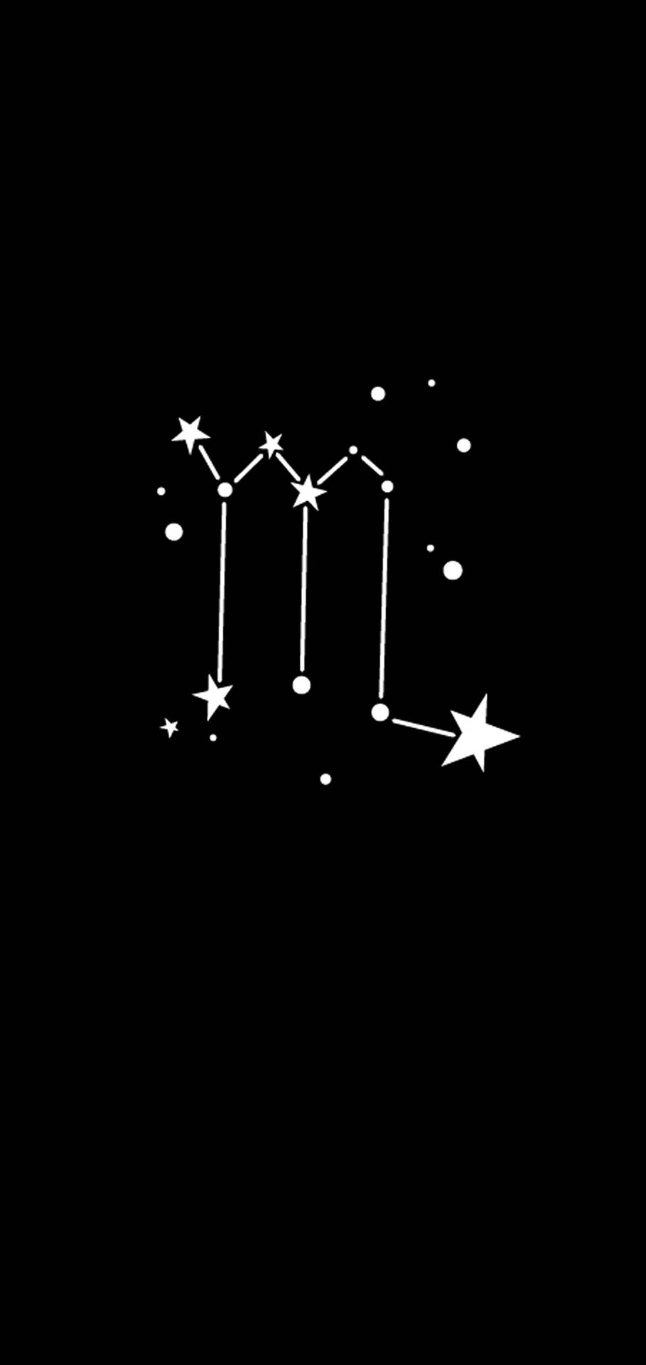 Minimalist Scorpio Aesthetic Wallpaper