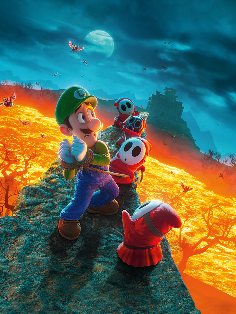 Super Mario Bros. Movie Luigi Wallpaper