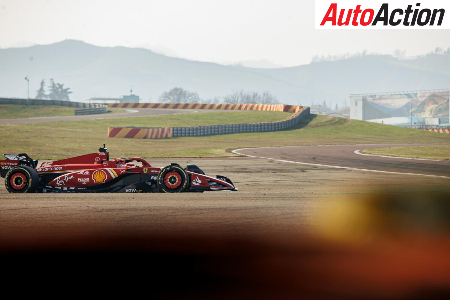 Charles Leclerc 2024 Ferrari test 2