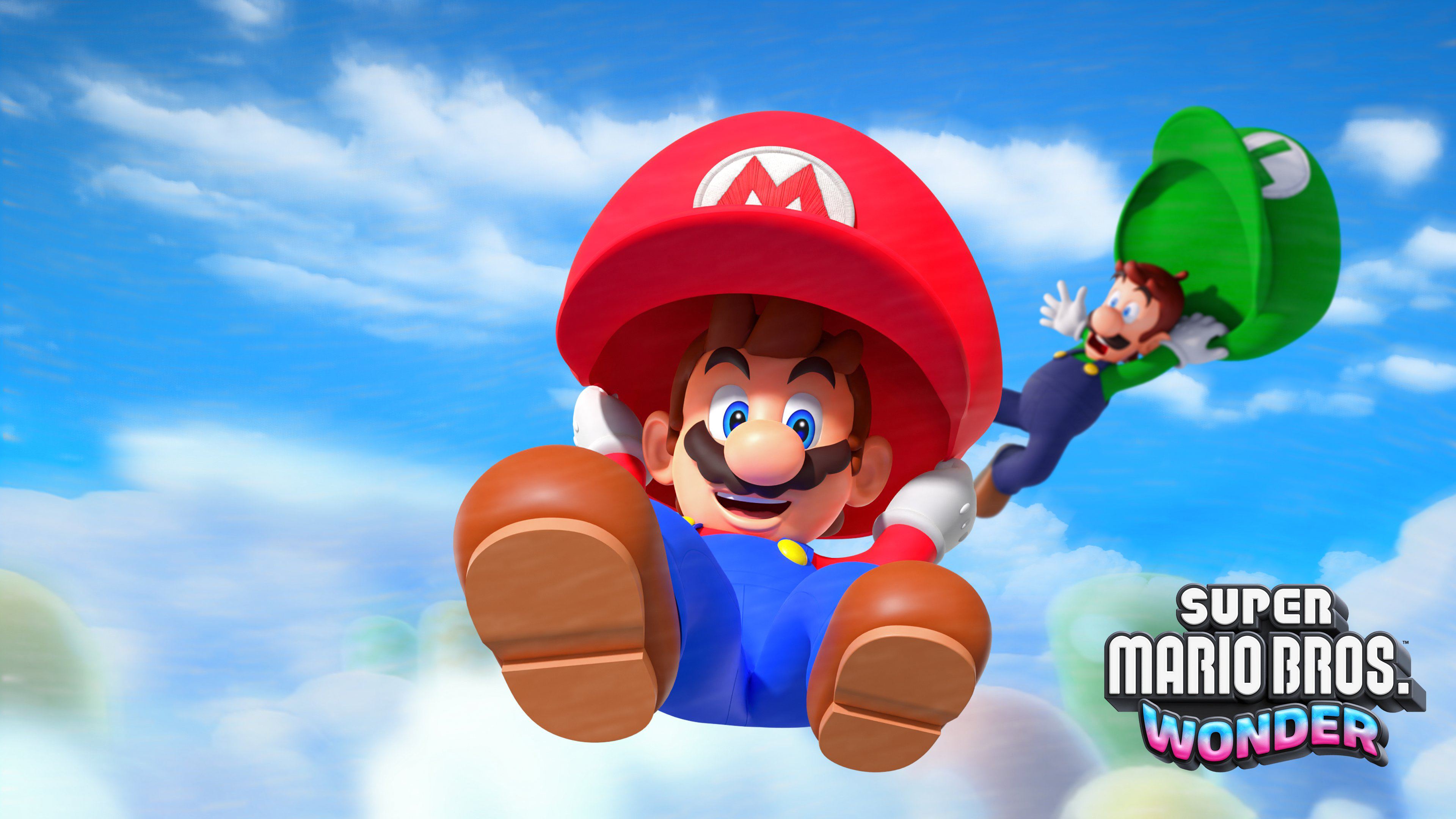 Super Mario Bros. Wonder Wallpaper 4K