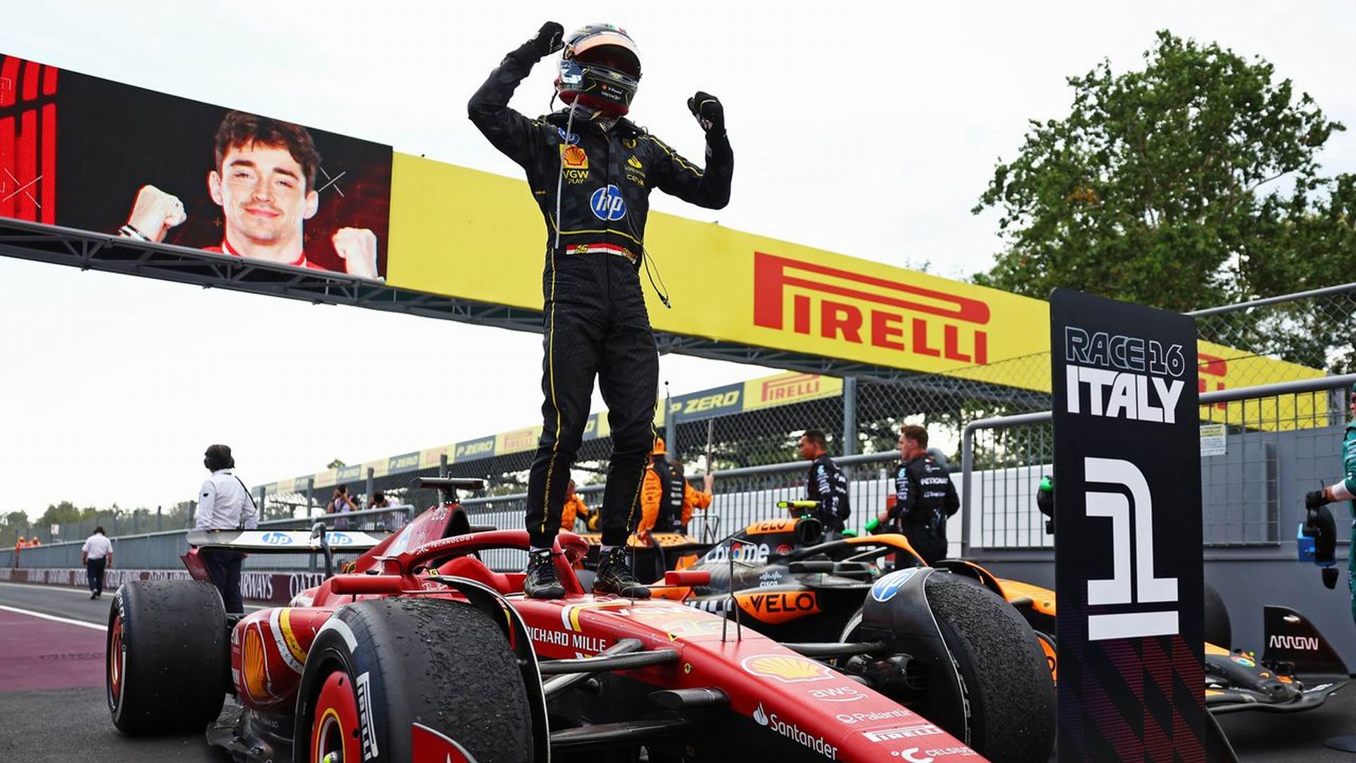 Download Charles Leclerc F1 HD Wallpaper