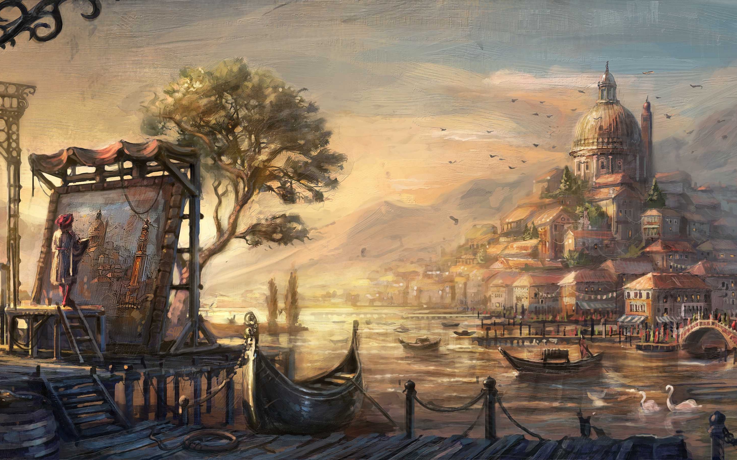 Desktop wallpaper: Artistic, Painting 4K free download for PC. 167233