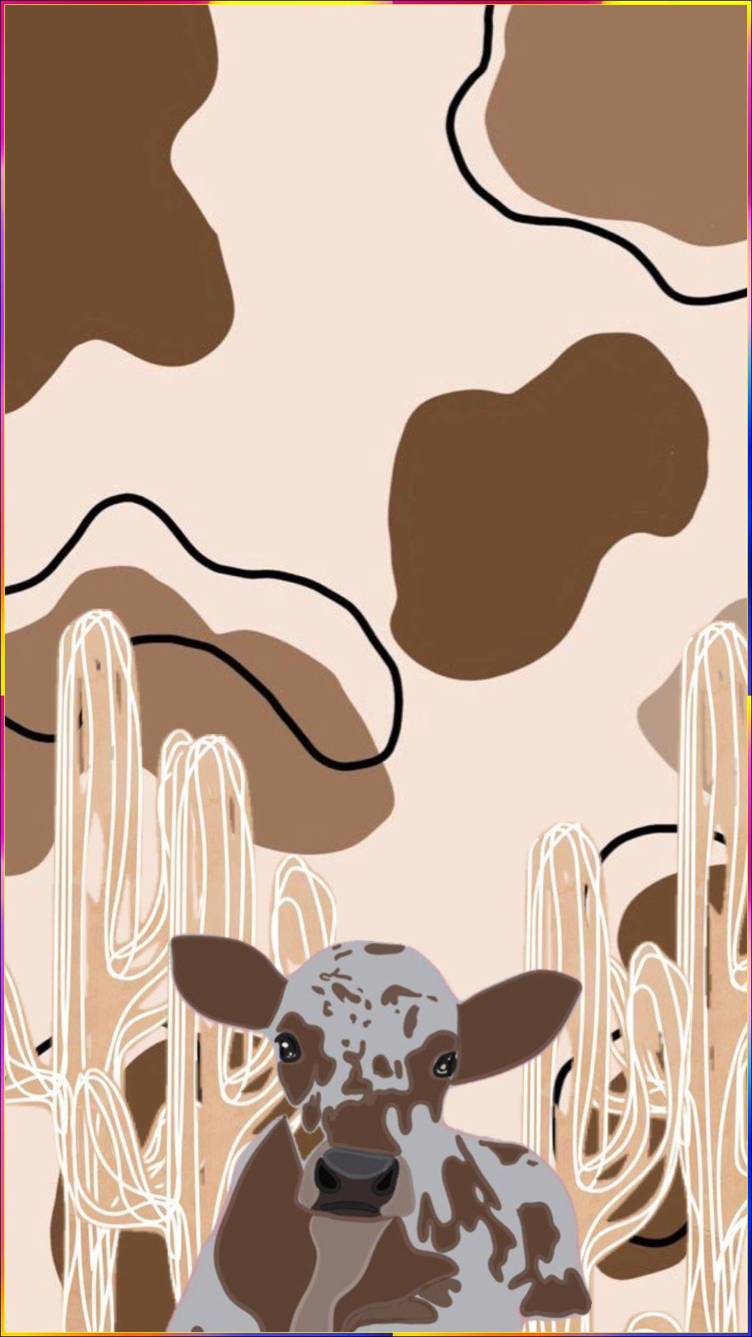 Preppy Cows Wallpapers Wallpaper Cave