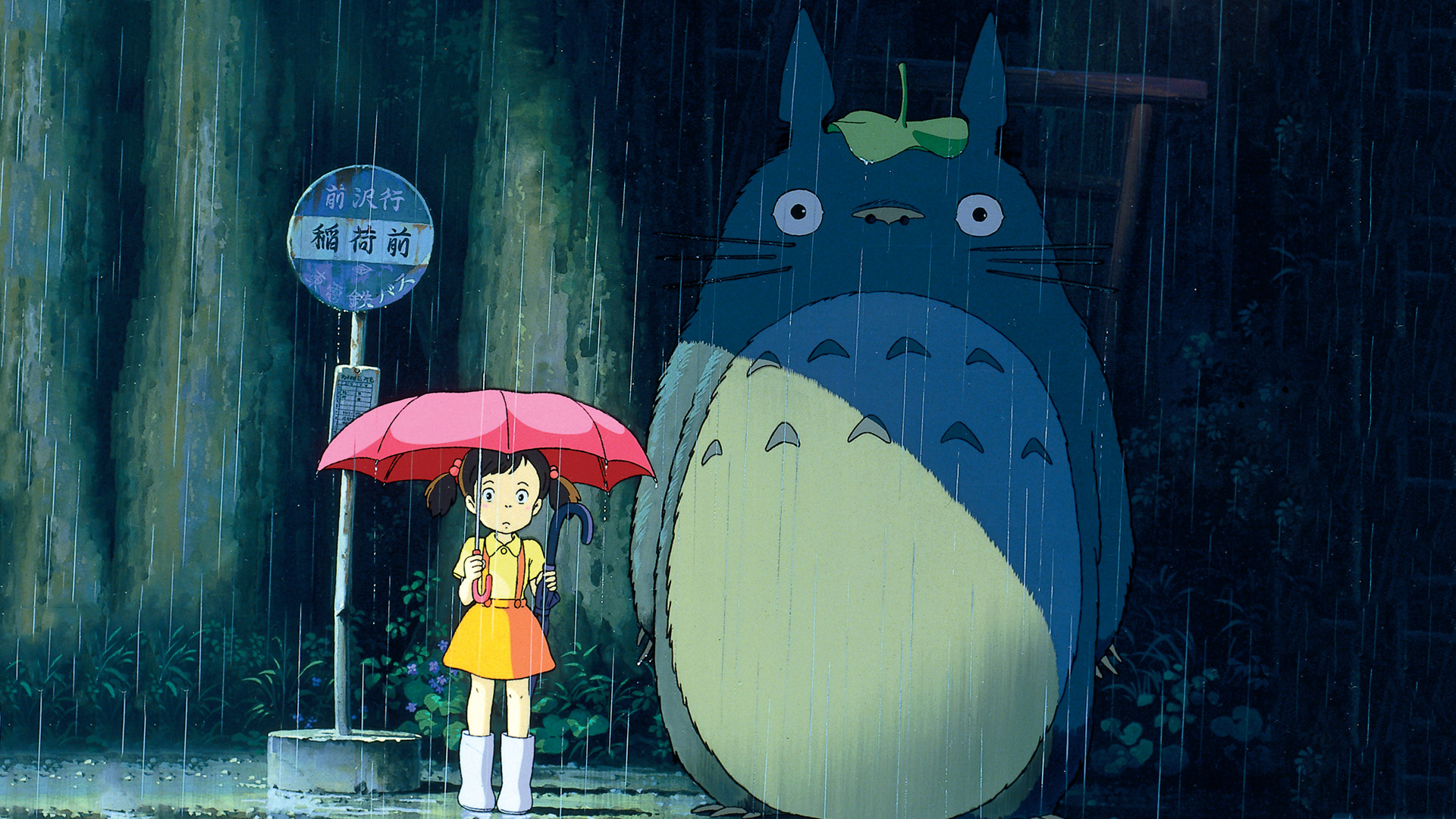 HD Wallpaper: Mei & Totoro