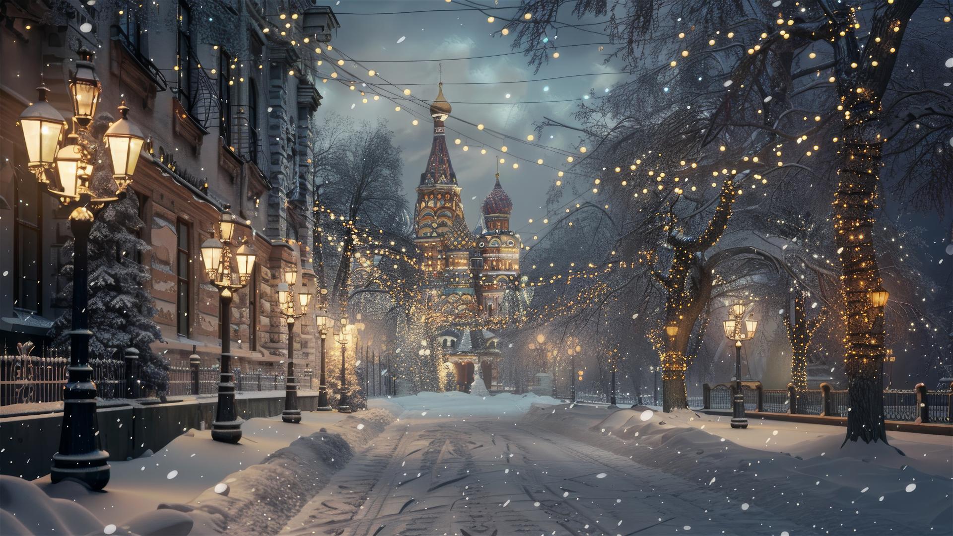 4K HD Wallpaper: Russian winter